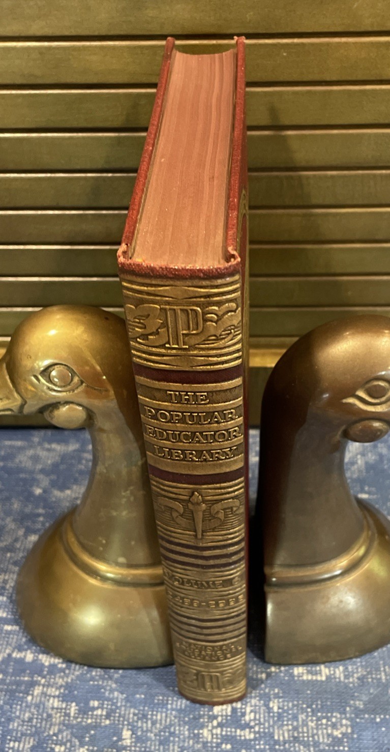 The Popular Educator Library Vol 6 Hardcover National Educational Alliance 1940