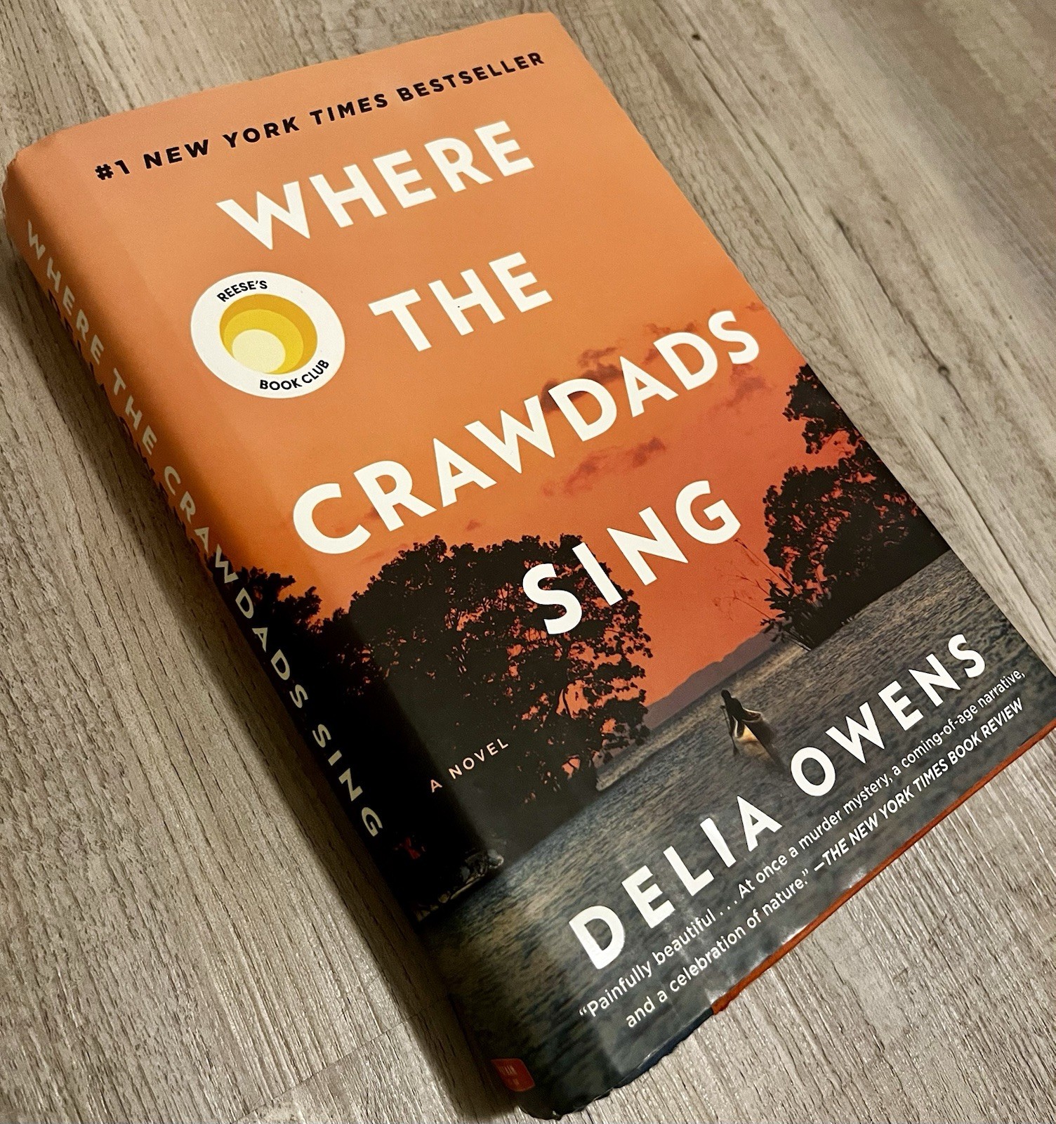 Good Where the Crawdads Sing Hardcover Dust Jacket Owens Delia Reeses Book Club