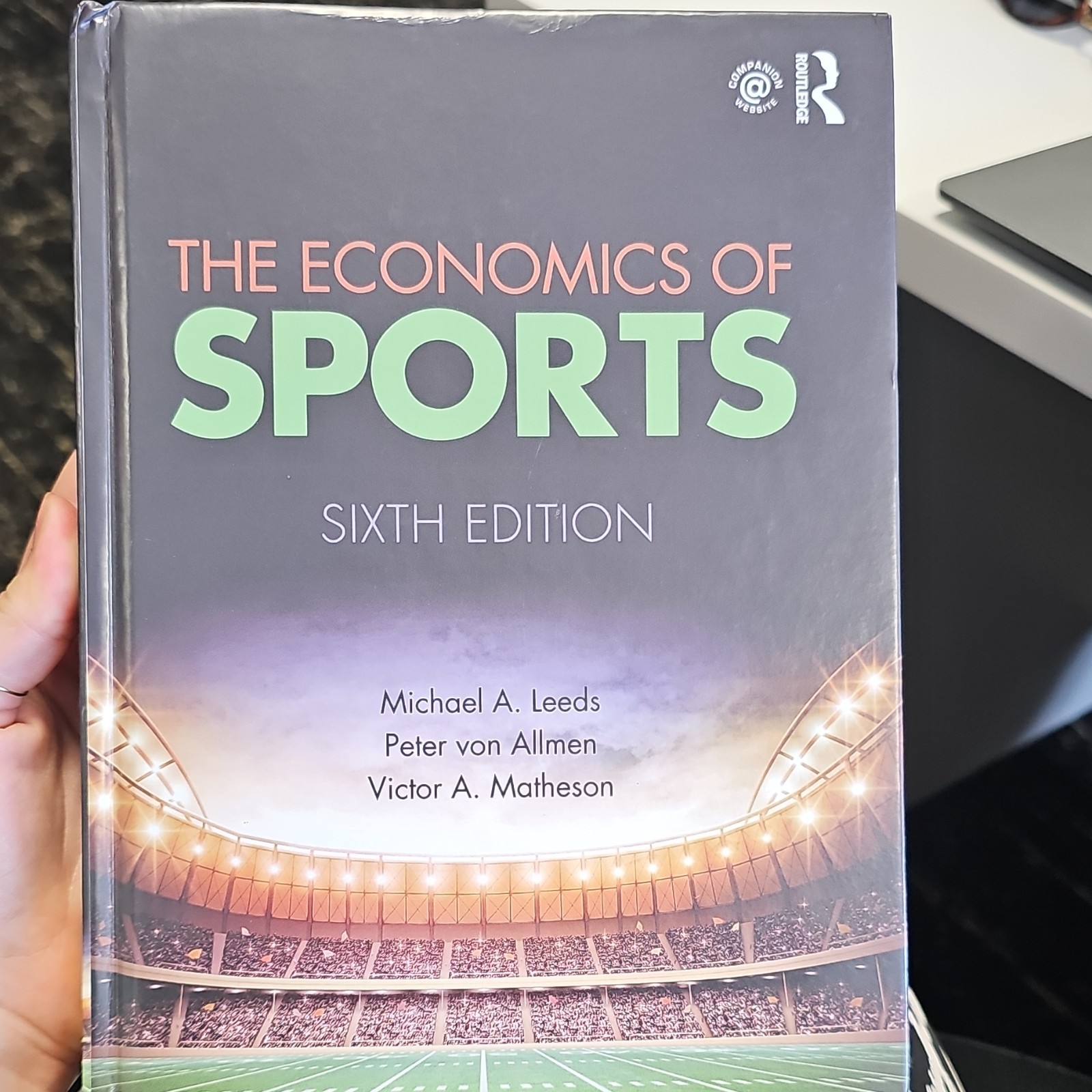 Routledge The Economics of Sports 6th Ed 2018 Hardcover Leeds von Allmen