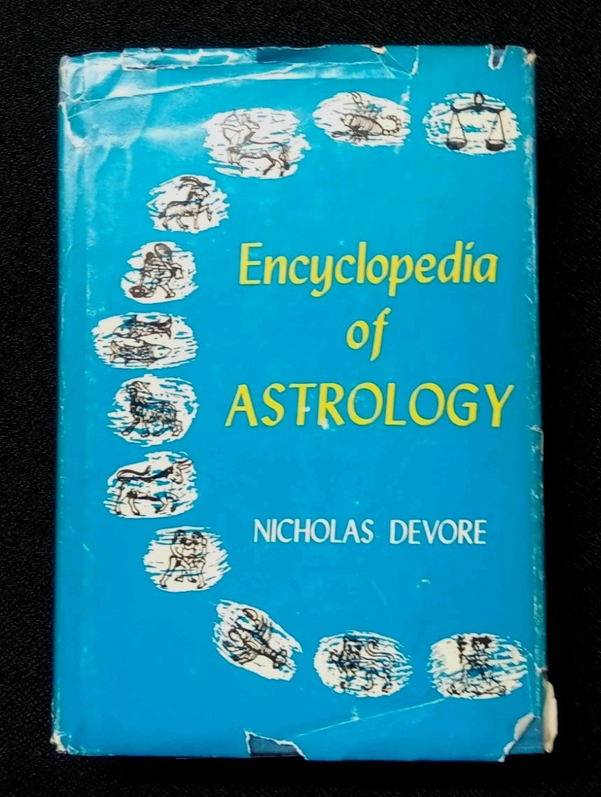 Encyclopedia Of Astrology By Nicholas Devore HB Dustjacket 1947 Edition