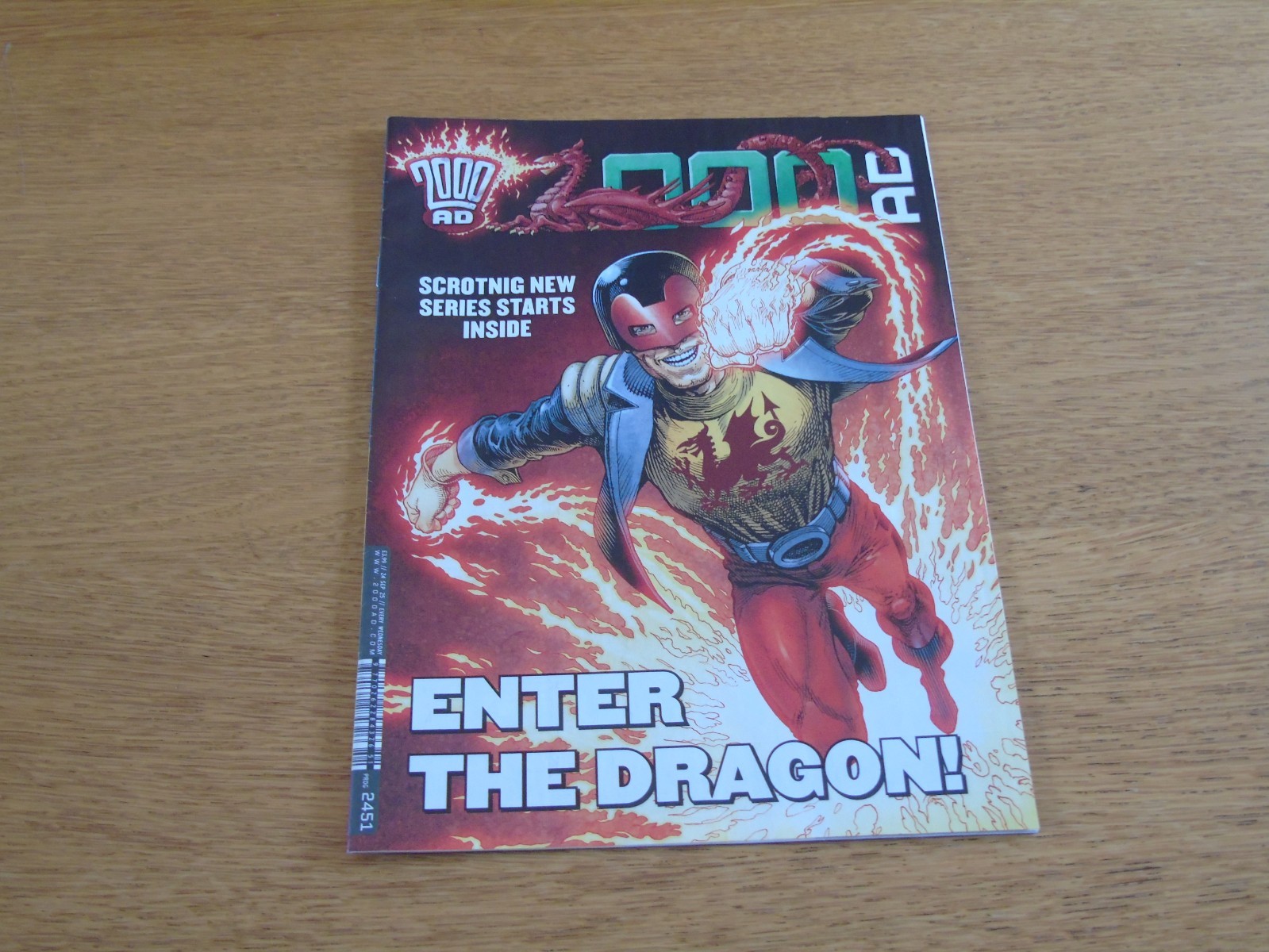 2000 AD Comic – PROG 2451 – Date 24/09/2025 – UK Paper Comic
