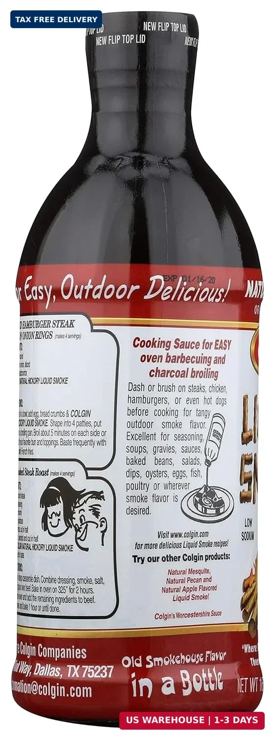 Colgin Liquid Smoke, 16.0 Ounce (Pack of 3)