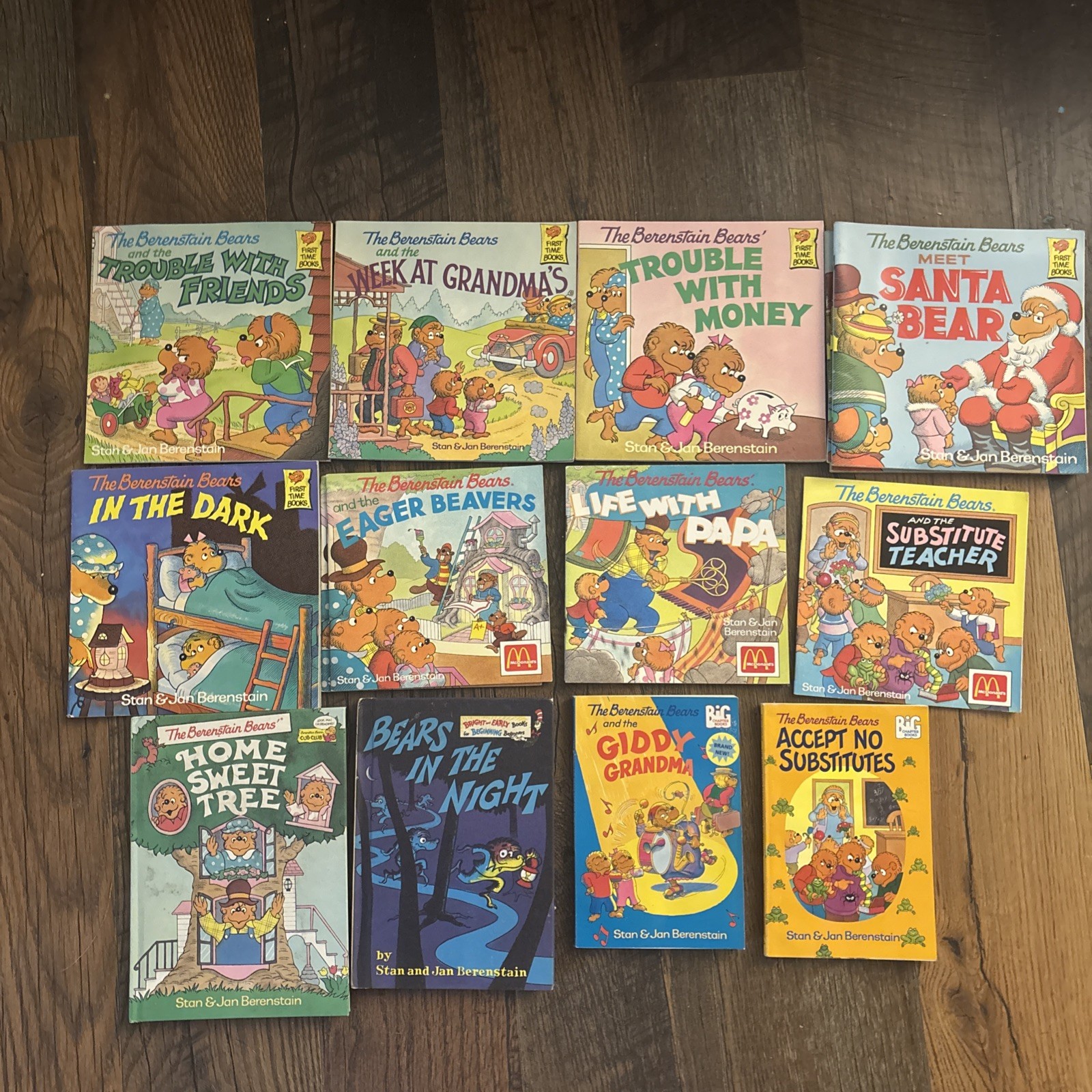 Berenstain Bears Books Children Kids Picture Stan Jan Lot of 12