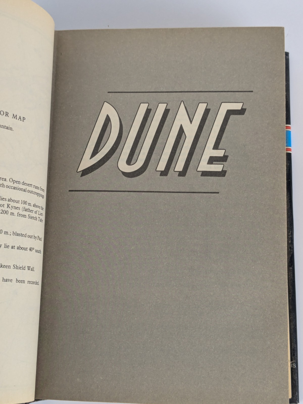 The Great Dune Trilogy Dune (Hardcover) 1984 Frank Herbert Messiah Children