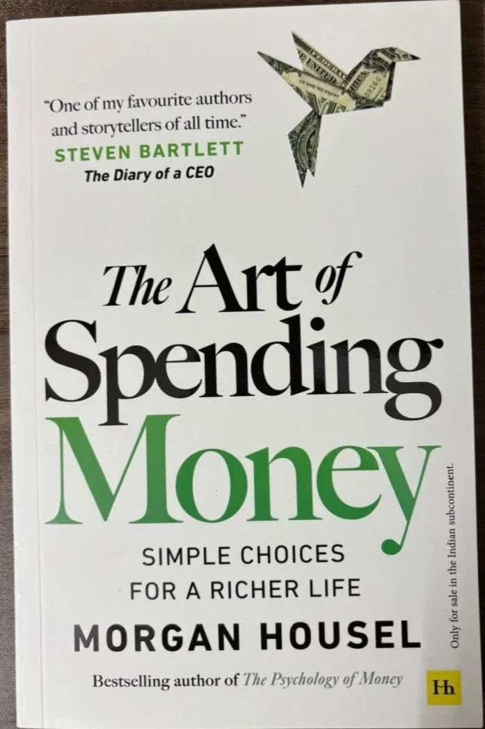 The Art of Spending Money by Morgan Housel Paperback Brand New Book English