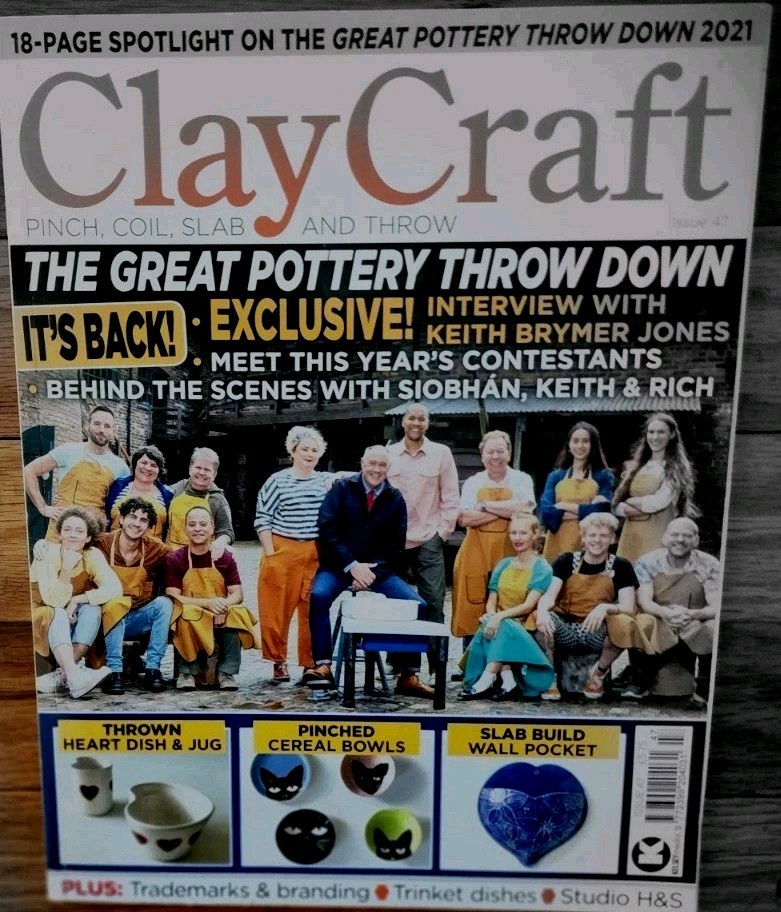 CLAY CRAFT MAGAZINE #47 and #48 he Great Pottery Throw Down