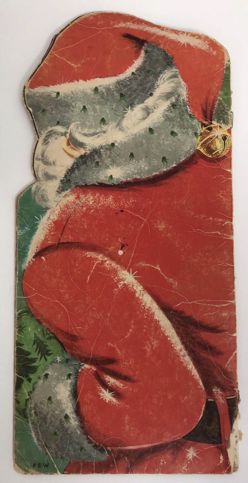 Vintage Whitman 1958 Night Before Christmas Book Florence Sarah Winship