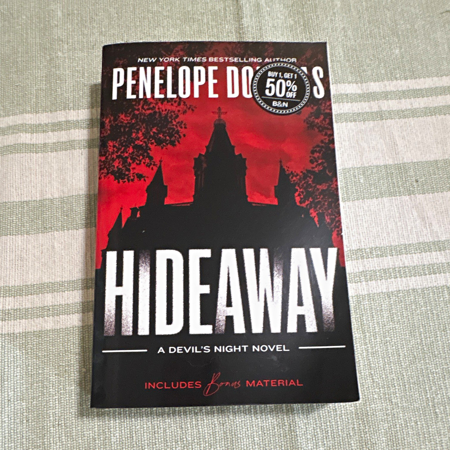 Penelope Douglas Hideaway (Devil’s Night) Paperback Berkley Bonus Material