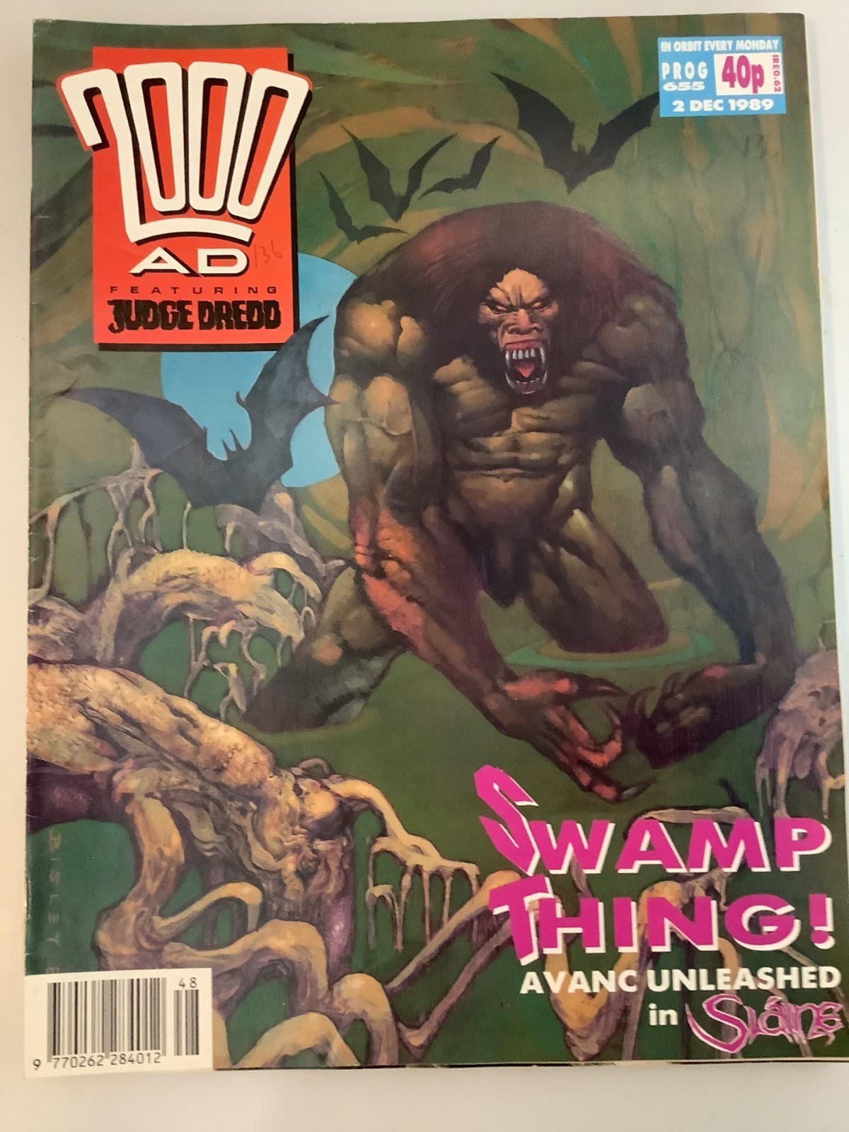 2000AD #654 – #658 (1989) Very Good