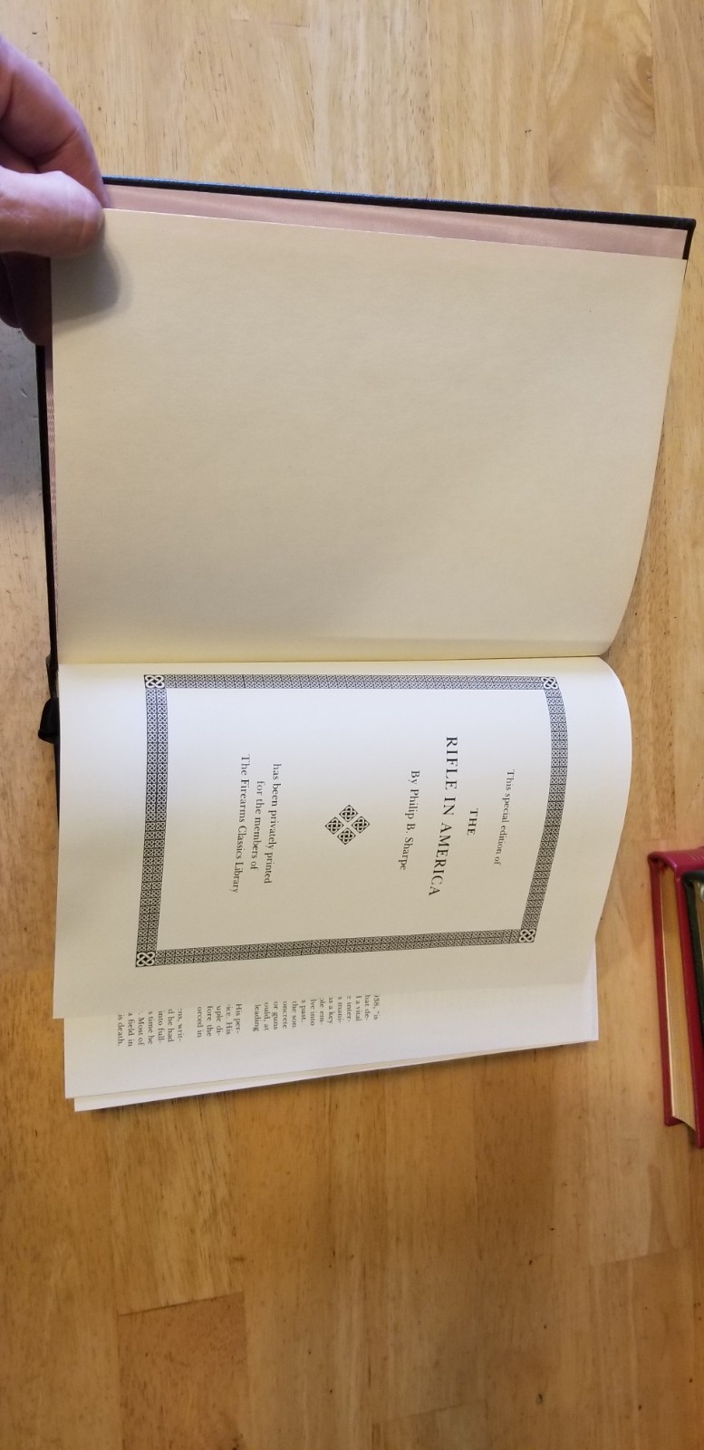 Firearms Classic Library Collection-Lot Of 6 Leather-bound Books