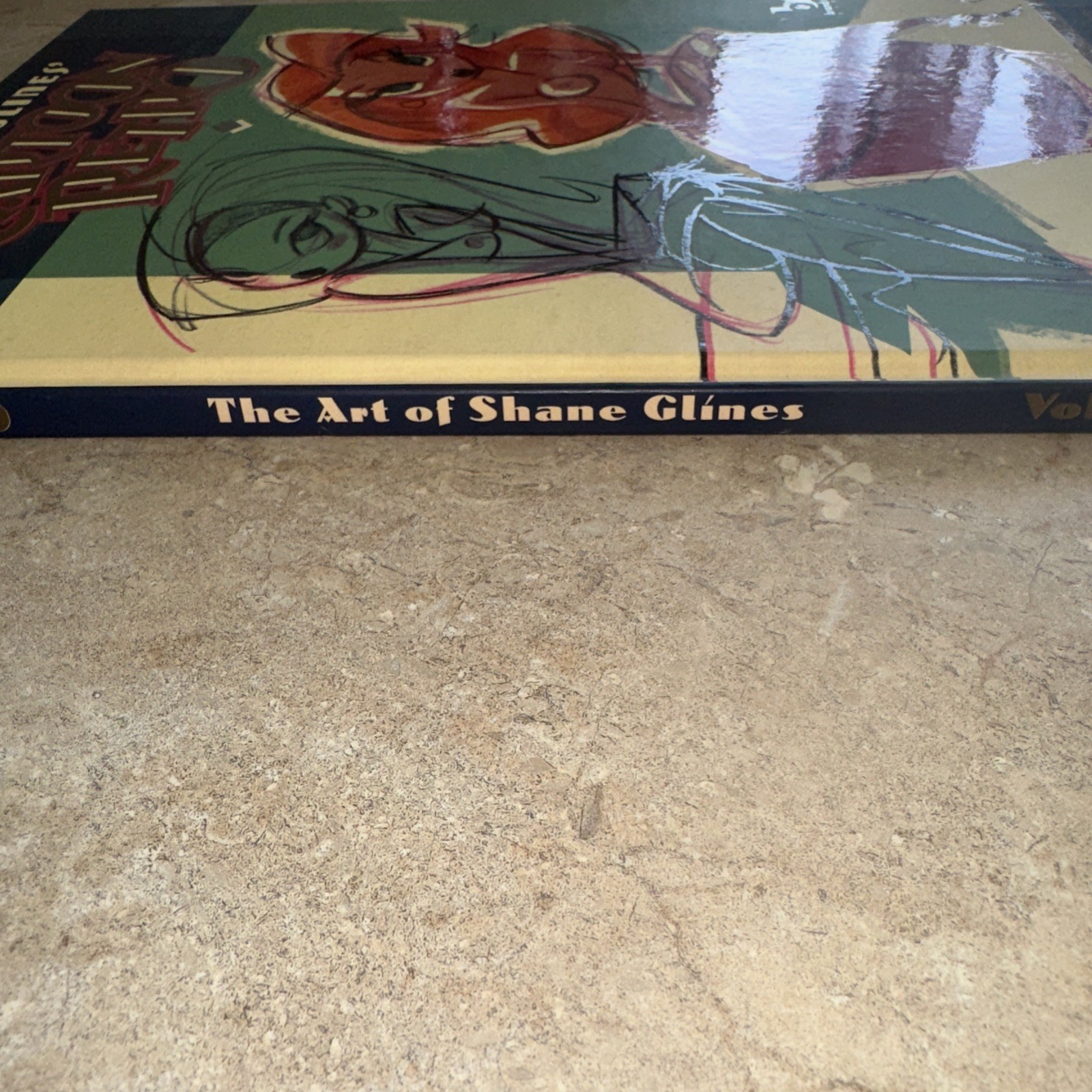 Cartoon Retro The Art of Shane Glines Volume 1 Brand Studio Press RARE Excellent