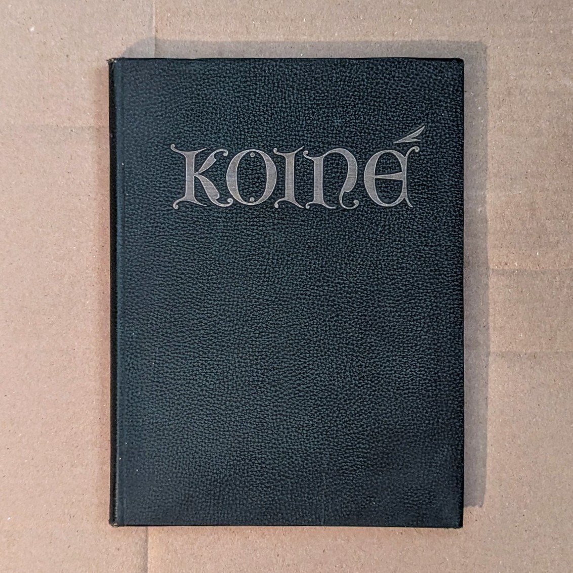 1927 Koine Connecticut College New London CT Senior Class Yearbook Antique Book