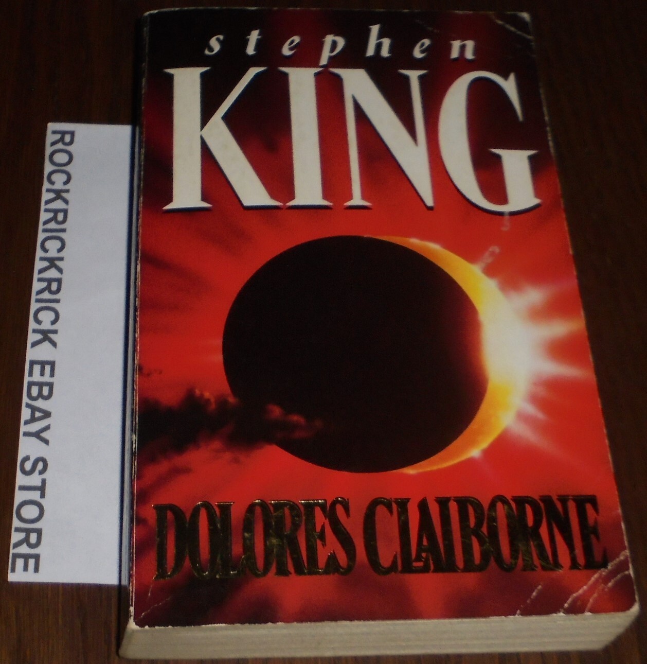STEPHEN KING DOLORES CLAIBORNE BOOK (307 PAGES) 1992