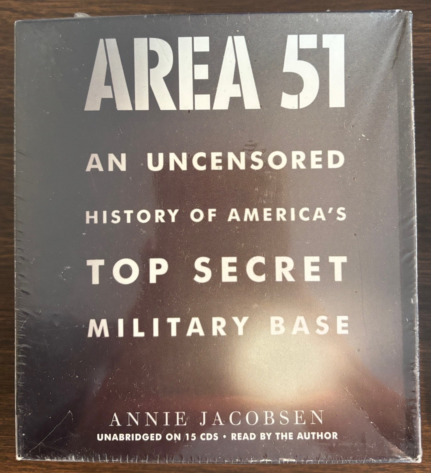Area 51 Annie Jacobsen 15 CD Unabridged Audiobook NEW/SEALED 16+ hours