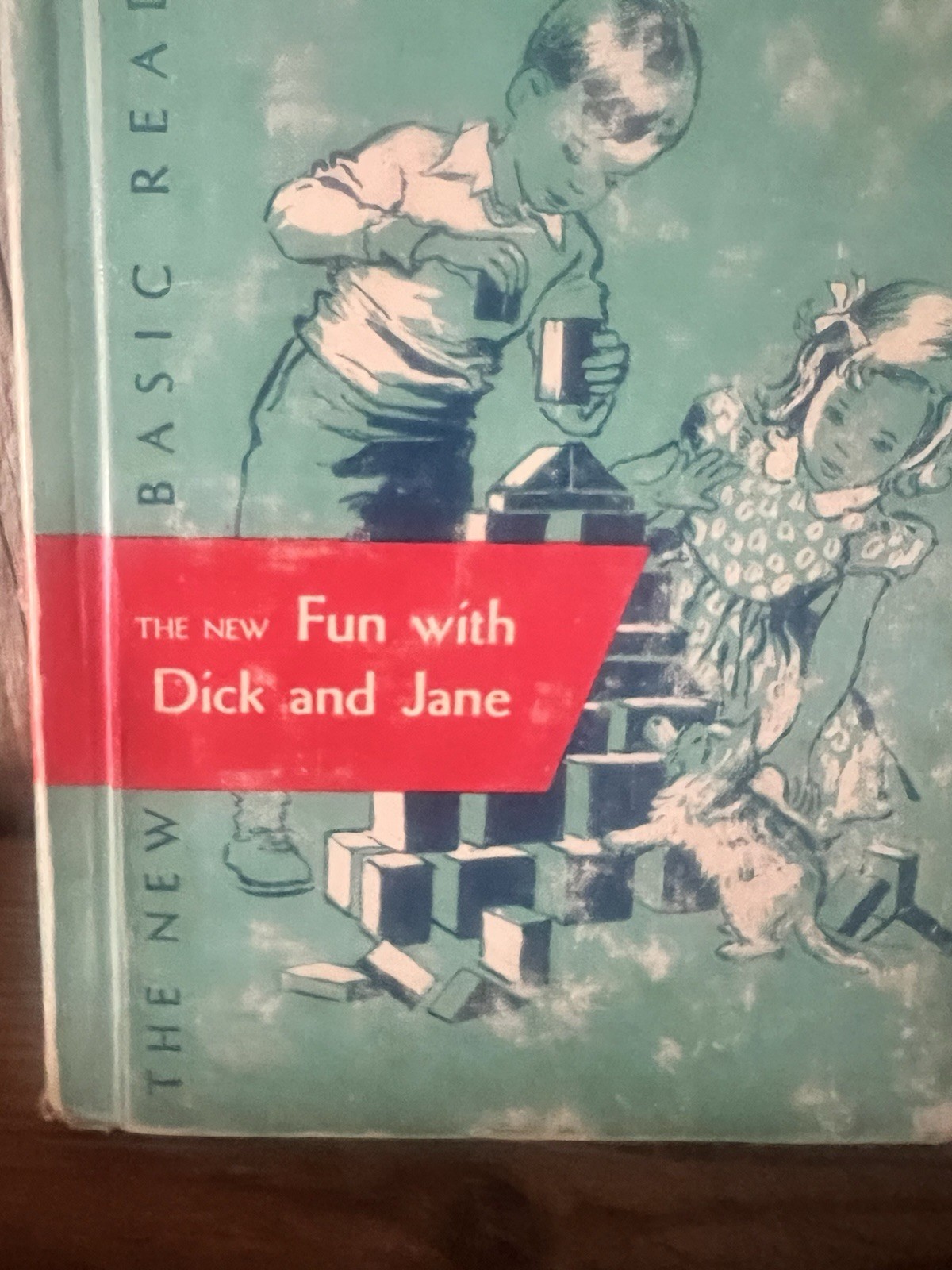 1956 THE BASIC READERS TEACHERS EDITION THE NEW FUN WITH DICK AND JANE