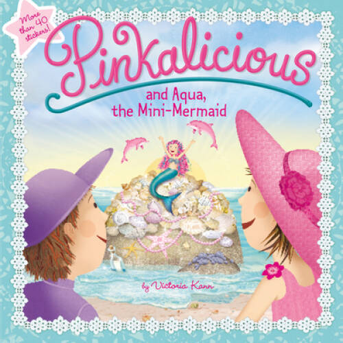 Pinkalicious and Aqua, the Mini-Mermaid – Paperback By Kann, Victoria – GOOD