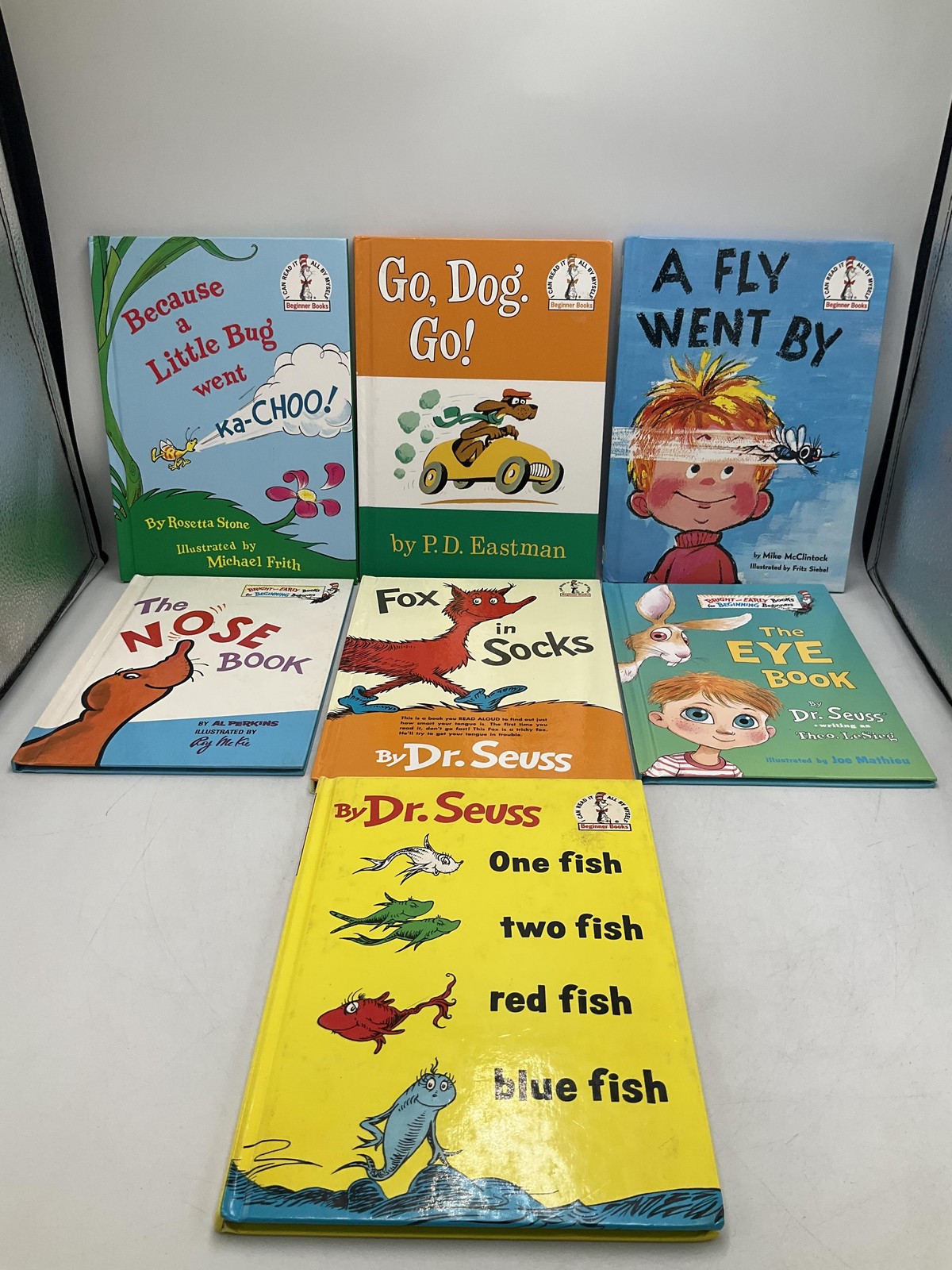 Dr. Seuss Beginner Books, Beginner Books Lot 16 Hardcover Various Titles, Good