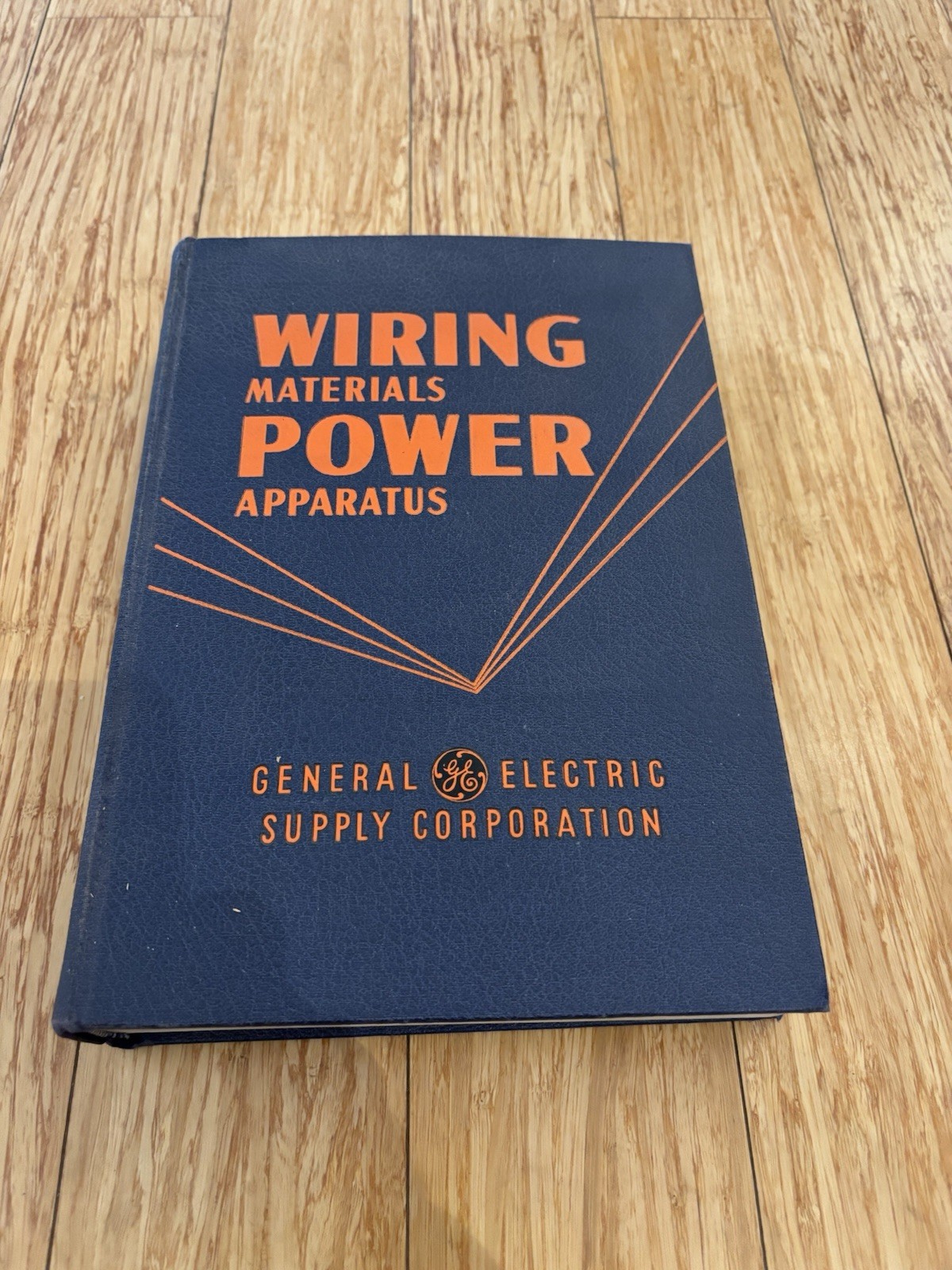 1951 Hardcover General Electric Wiring Materials Power Apparatus Catalog