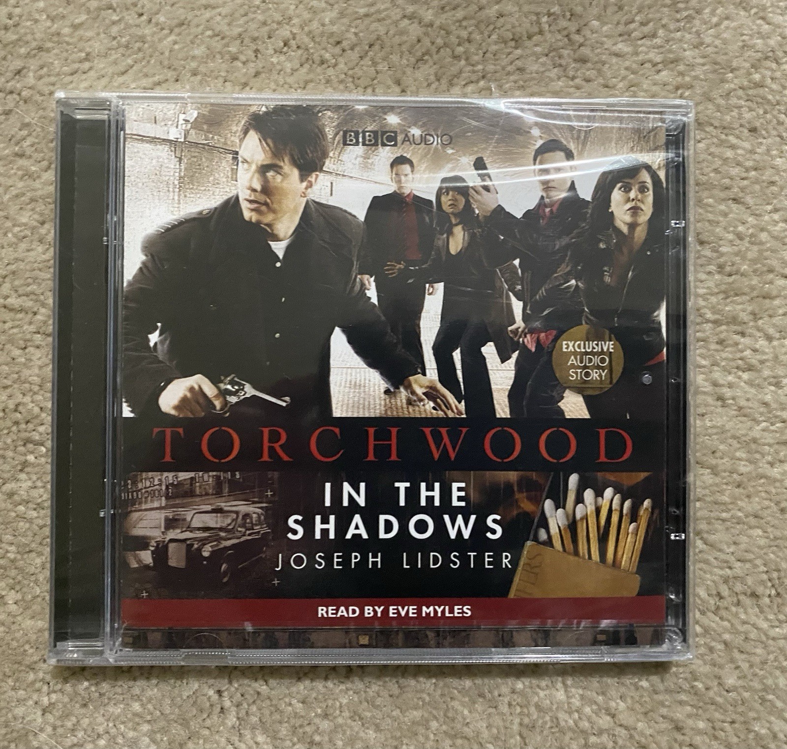 BBC AUDIOGO TORCHWOOD IN THE SHADOWS New! Factory Sealed! 2 CD’S 2 hour 30 min