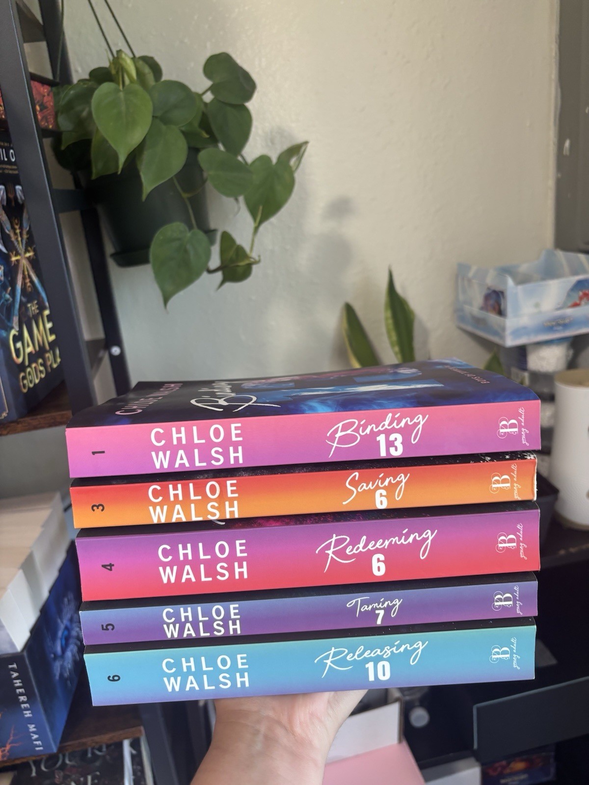Chloe Walsh Boys of Tommen Series Ombre Spine Edition!