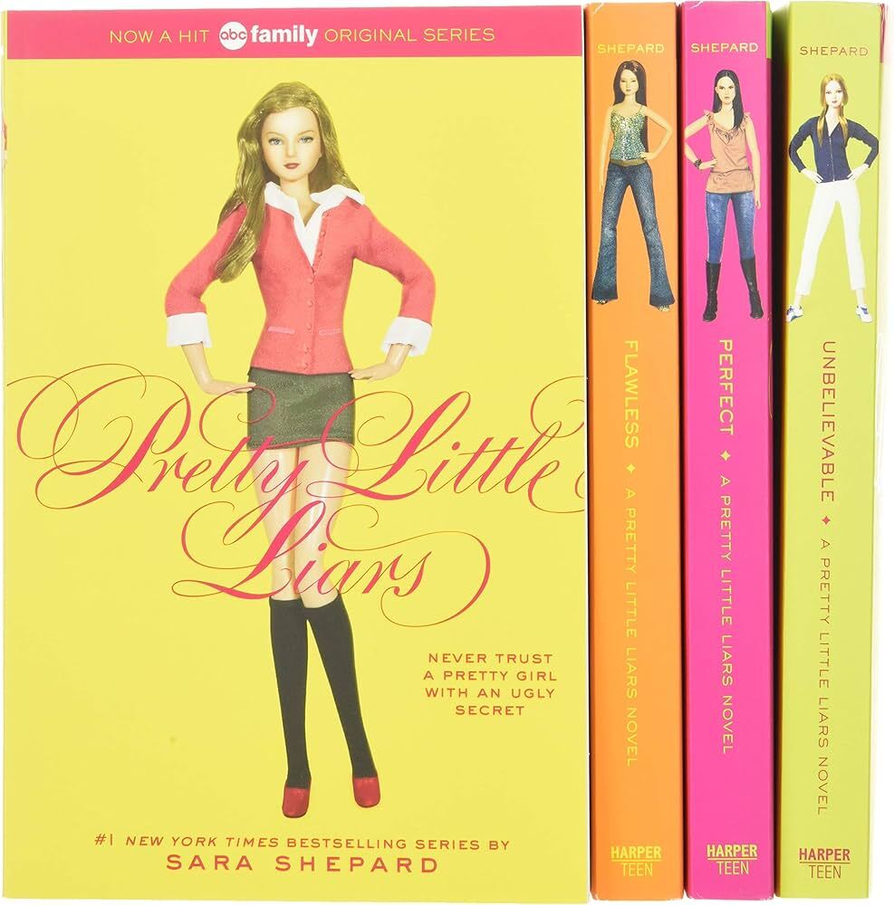 Complete Set of 18 Pretty Little Liars Books by Sara Shepard