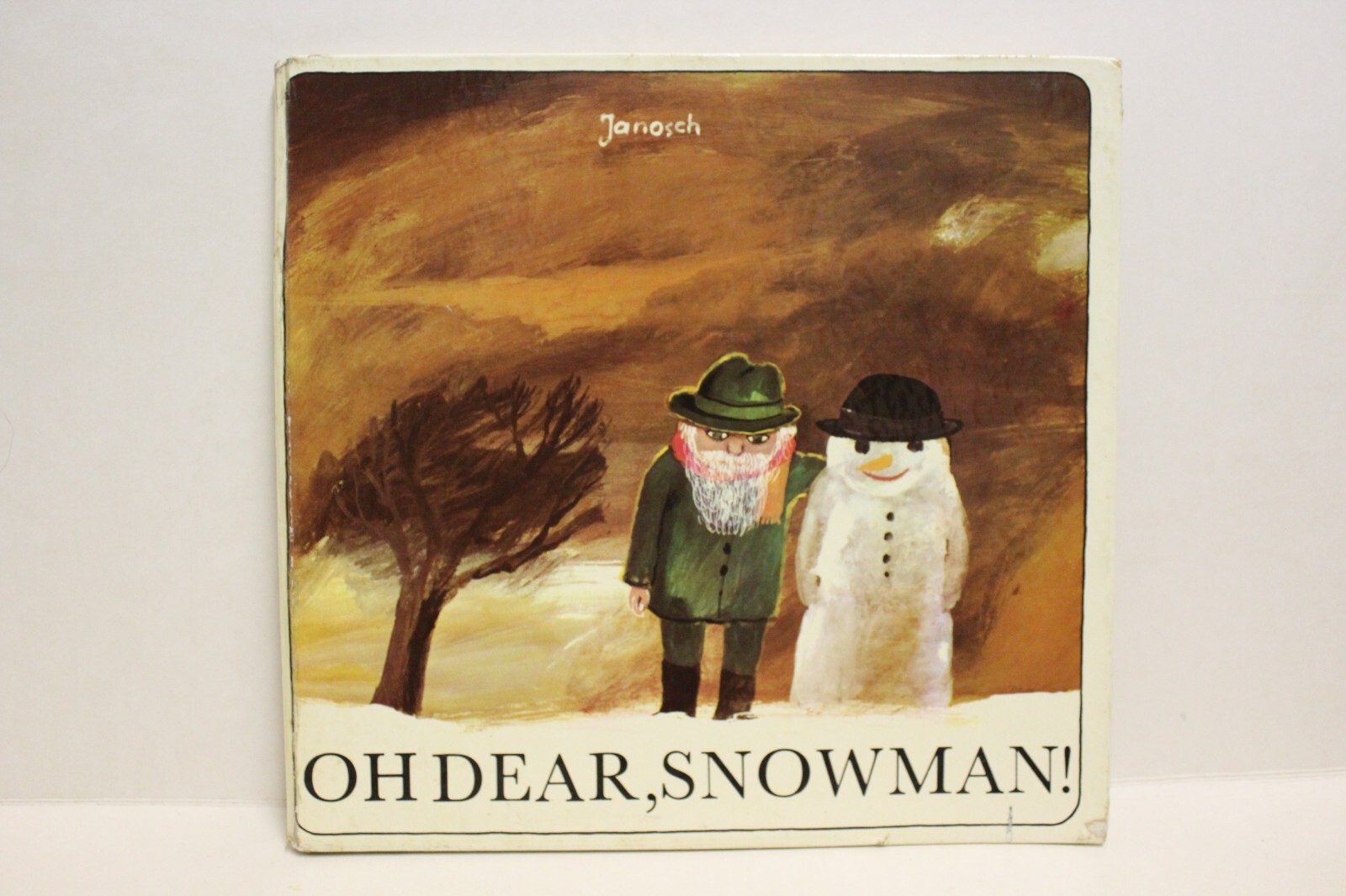 Janosch Oh Dear, Snowman Hardback 26×27.5cm 1976