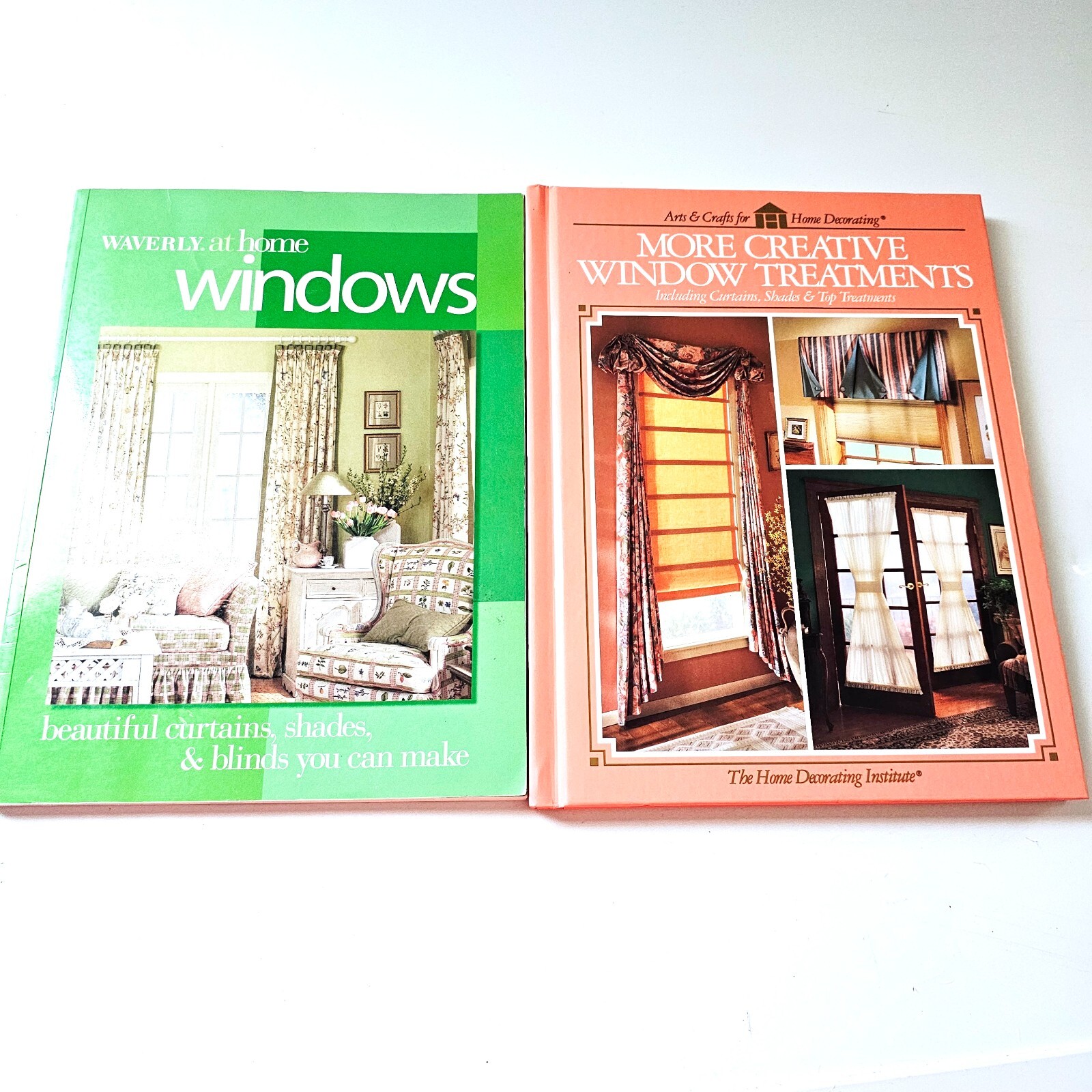 Window Treatment Books Set Decorating Drapes Shades Blinds DIY Home Décor Set