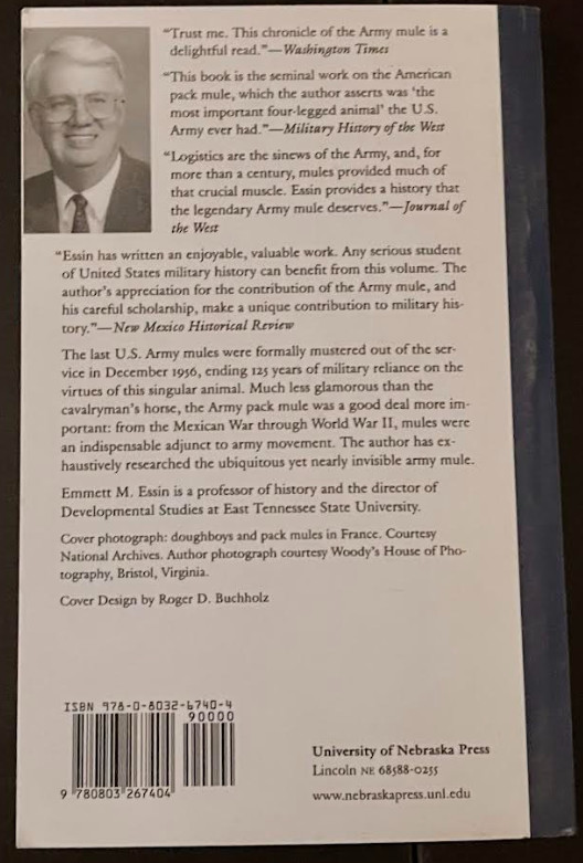 SHAVETAILS AND BELL SHARPS: THE HISTORY OF THE U.S. ARMY By Emmett M. Essin HC
