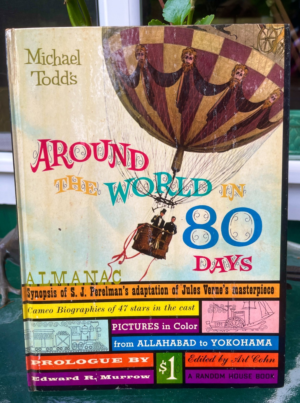 Michael Todd’s 1956 “AROUND the WORLD in 80 DAYS” Movie Book – Edward Murrow