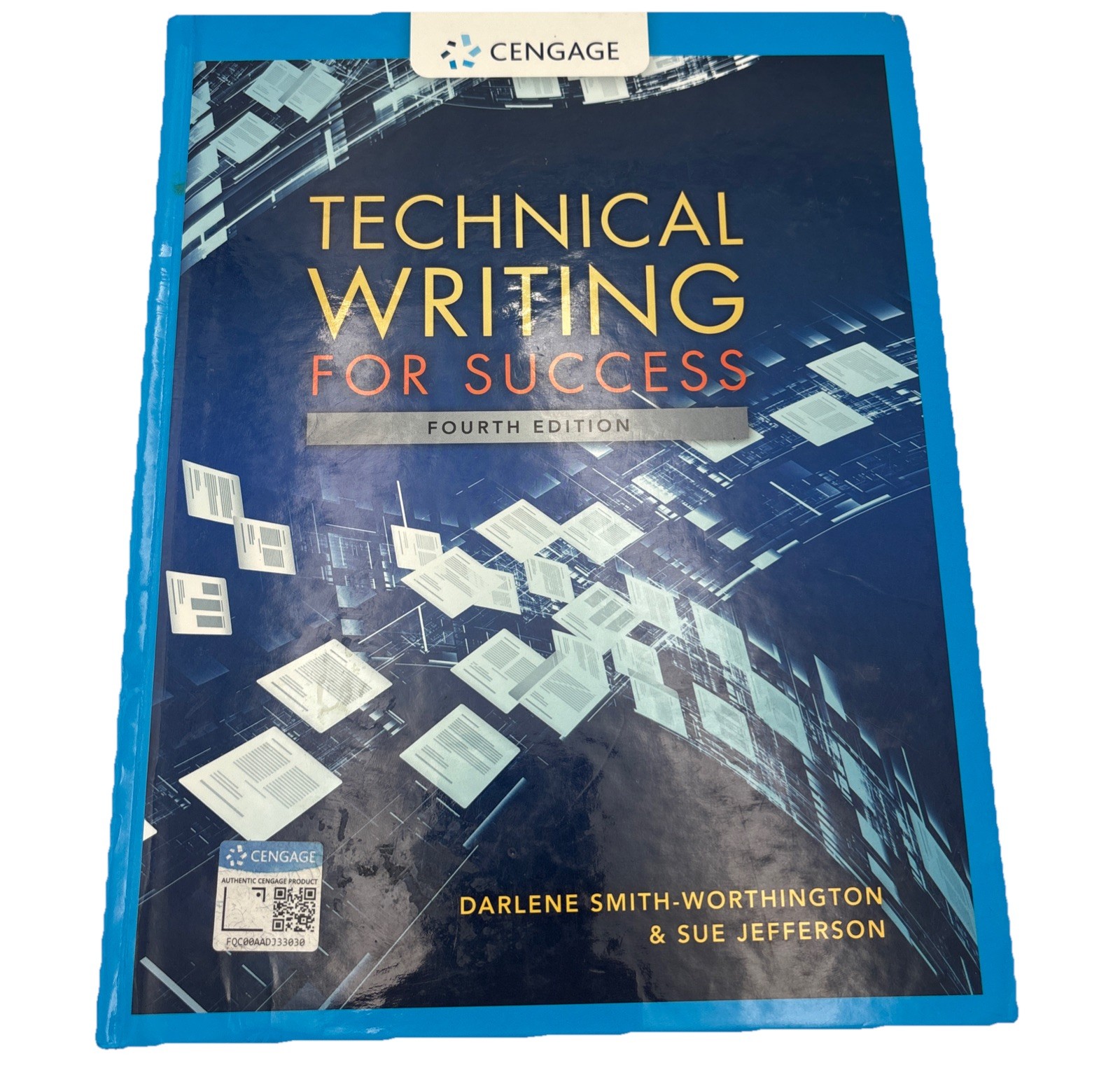 Technical Writing for Success 4th Edition Hardcover by Smith-Worthington Jeffer