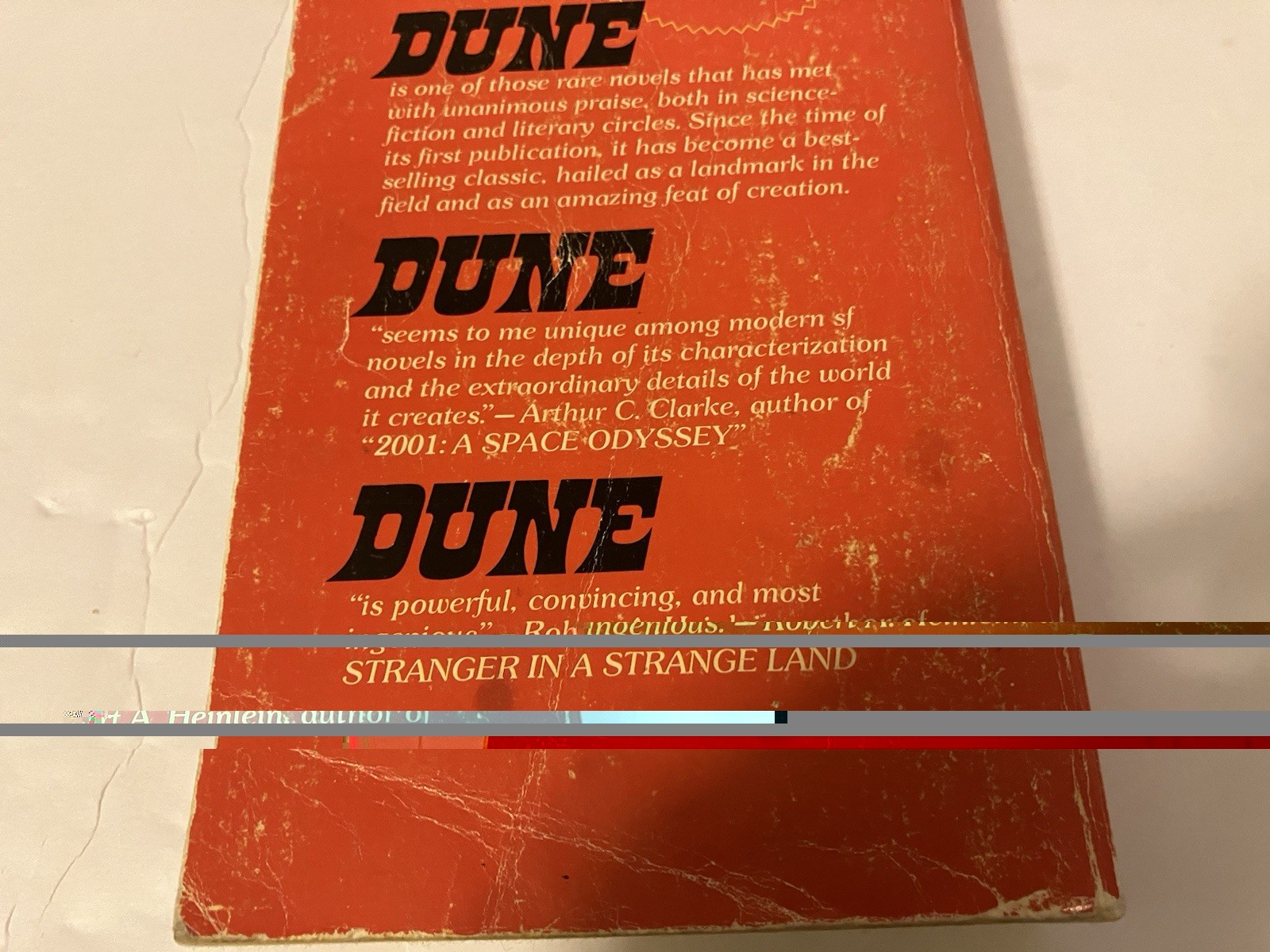 FRANK HERBERT’S CLASSIC DUNE PB ACE BOOKS 1965 SCHOENHERR INTERSTELLAR TRAVEL