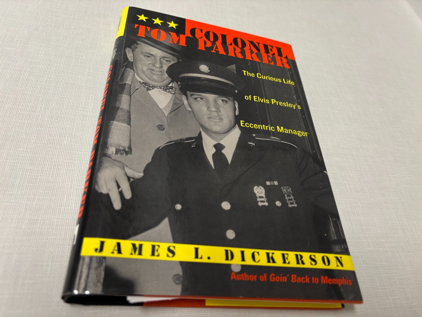Col Tom Parker James Dickerson life of manager for Elvis Presley 1st LN 01 hdbk