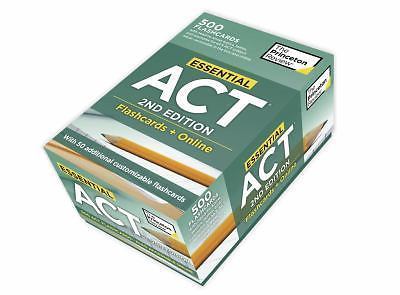Essential ACT 2nd ed 500 Flashcards + Online Need-to-Know Topics & Terms