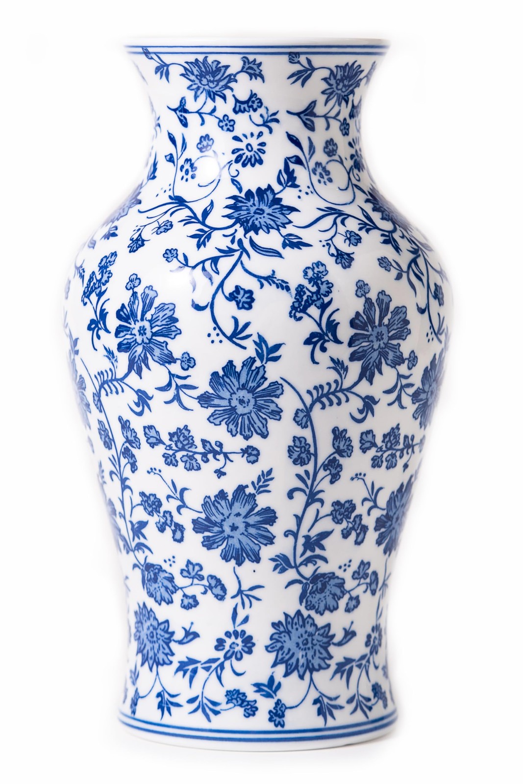 GaLouRo Blue and White 6.5 inches (L) x (W) x 11 (H),