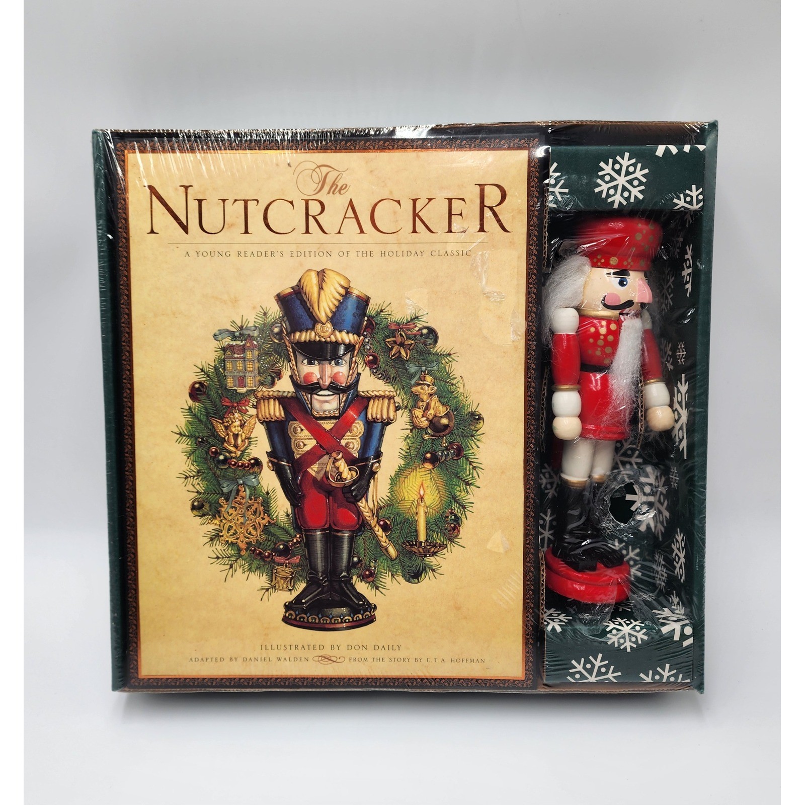 The Nutcracker Keepsake Set Don Daily Book and 10 Inch Nutcracker Collectible