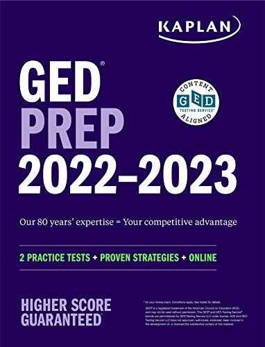 GED Test Prep 2022-2023: 2 – Paperback, by Van Slyke Caren – Very Good h