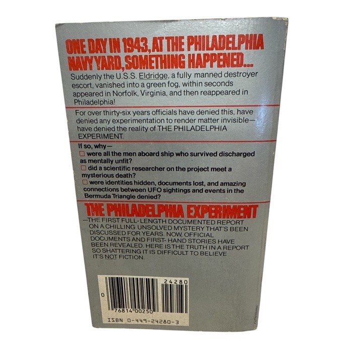 The Philadelphia Experiment: Project Invisibility William Moore Charles Berlitz