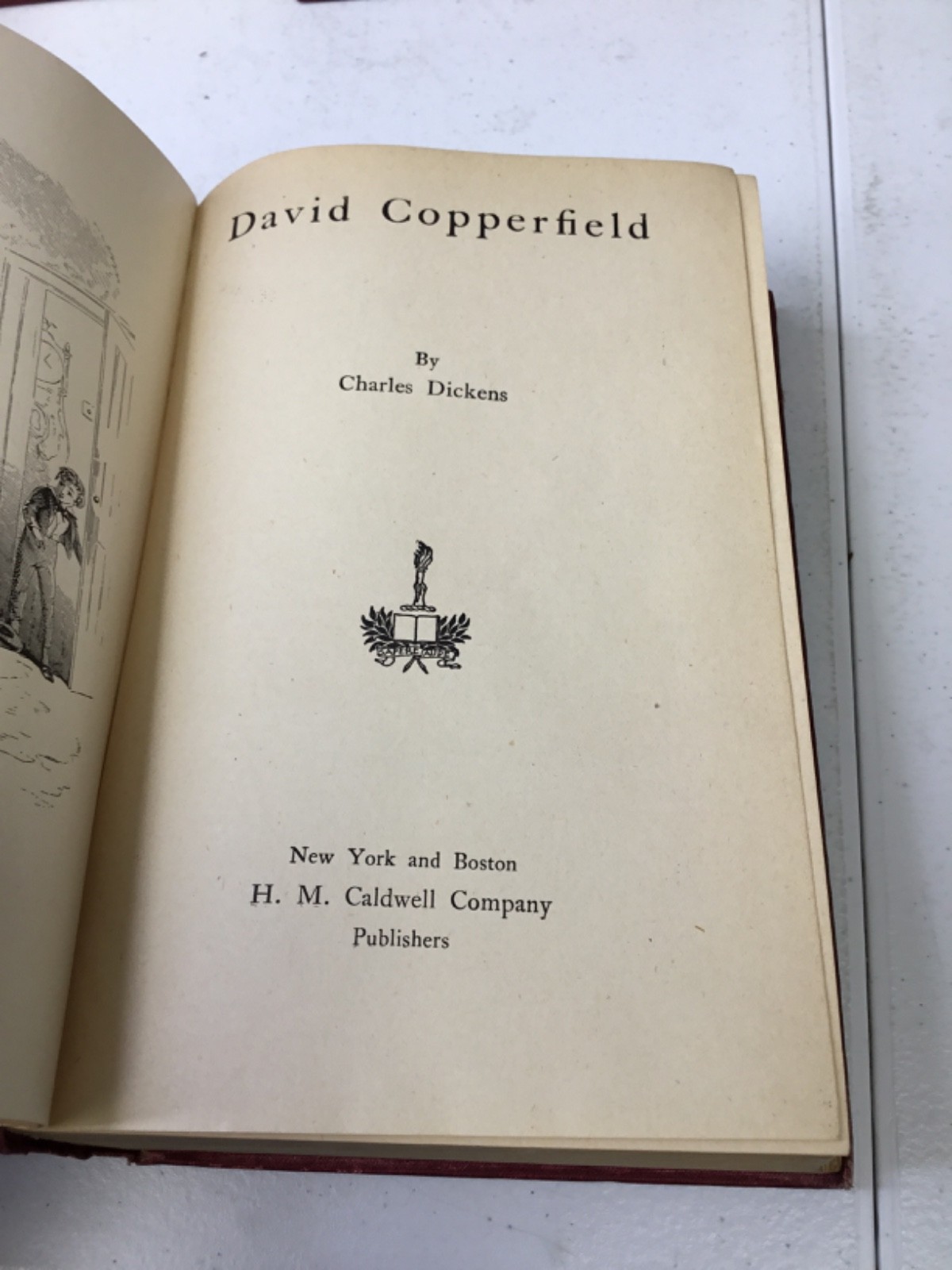 Charles Dickens 9 Volume Lot. HC, Illustrated, H M Caldwell Co Publishers
