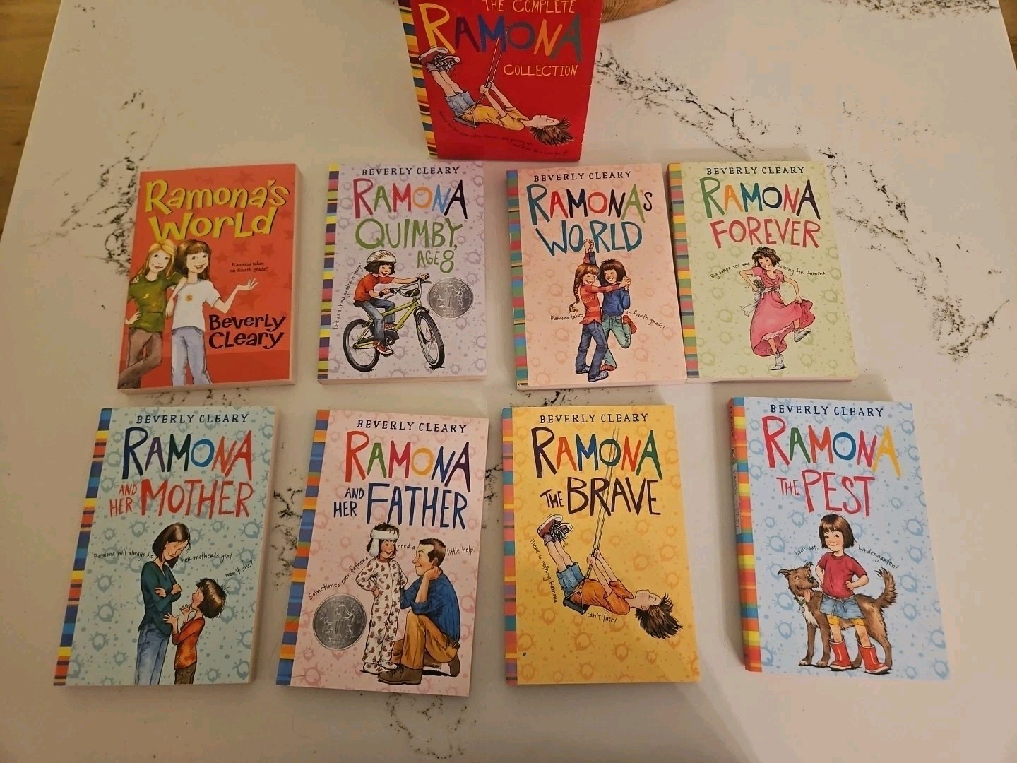 The Complete Ramona Collection Box Set Of 8 Books Beverly Cleary Like New Read