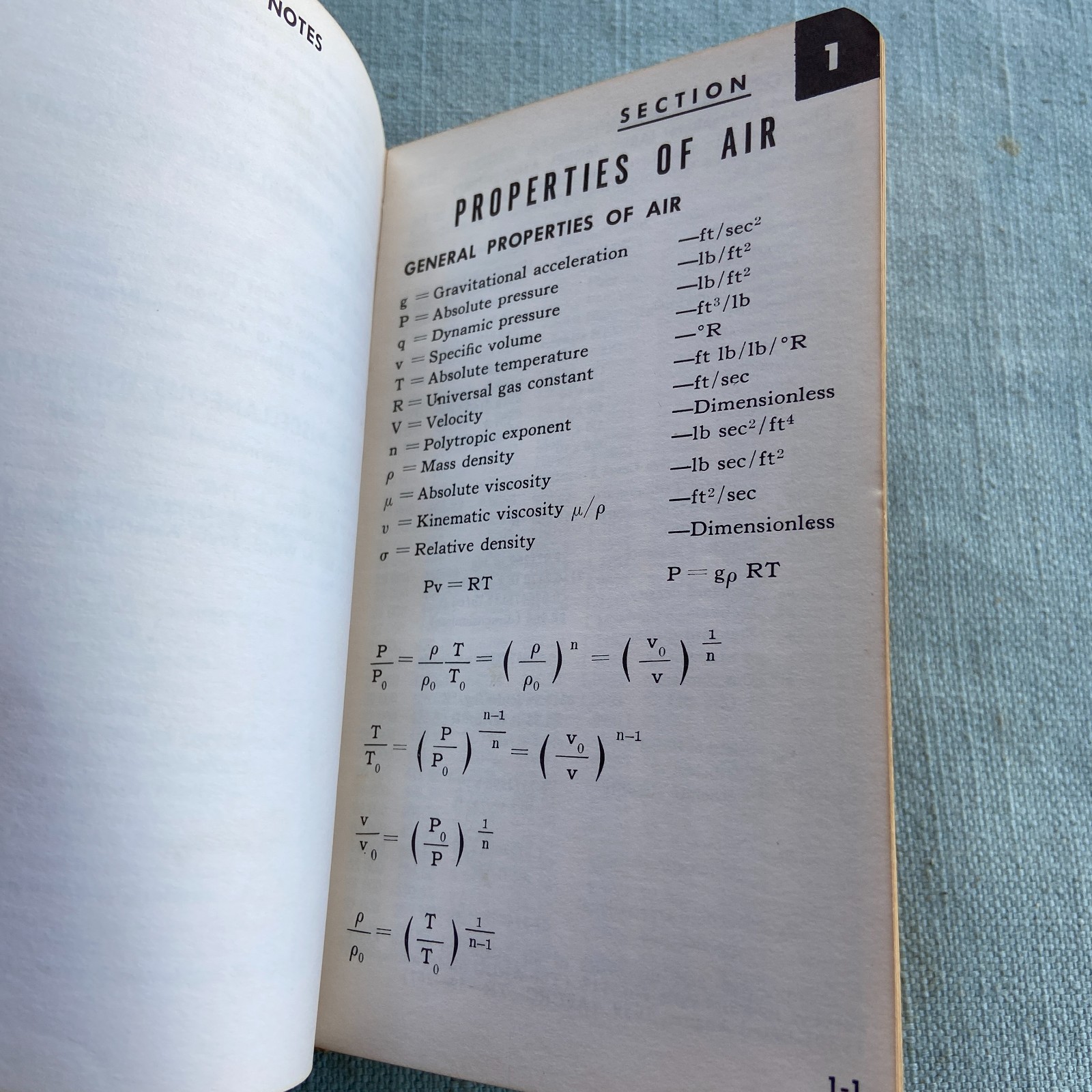 Vintage Book 1961 Aerospace Flight Propulsion Data Book General Electric Ohio