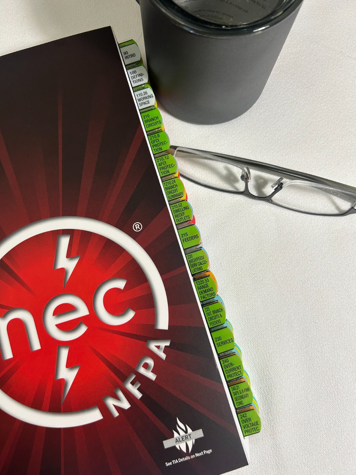 Fully Tabbed with Color Coded Index Tabs : NFPA 70 NEC 2020 Softbound