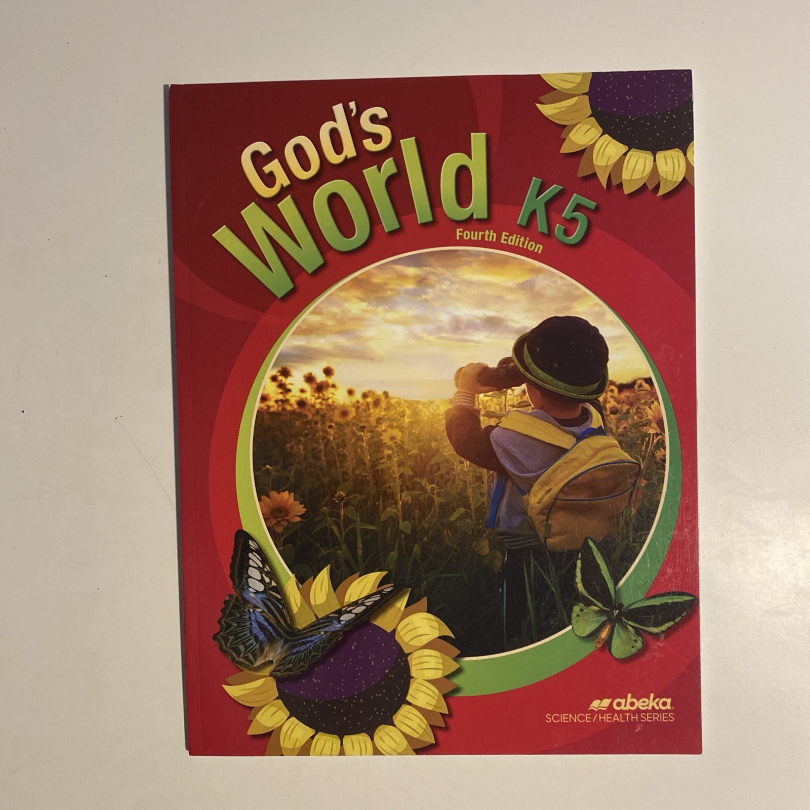 Abeka God’s World K5 4th Edition Student Kindergarten Science Homeschool