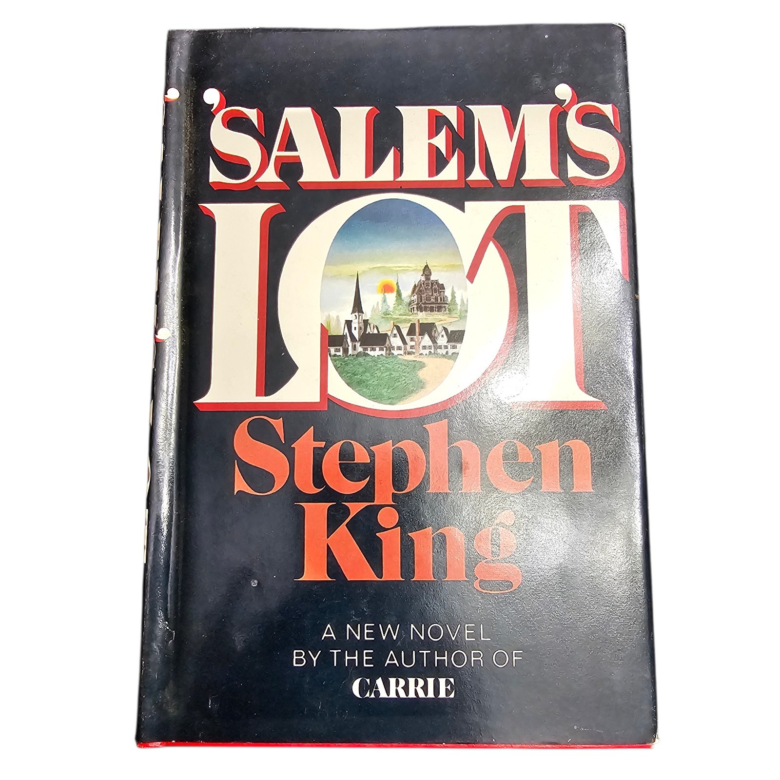 SALEM’S LOT by Stephen King HC DJ Doubleday 1975 1st Full Size Book Club Edition