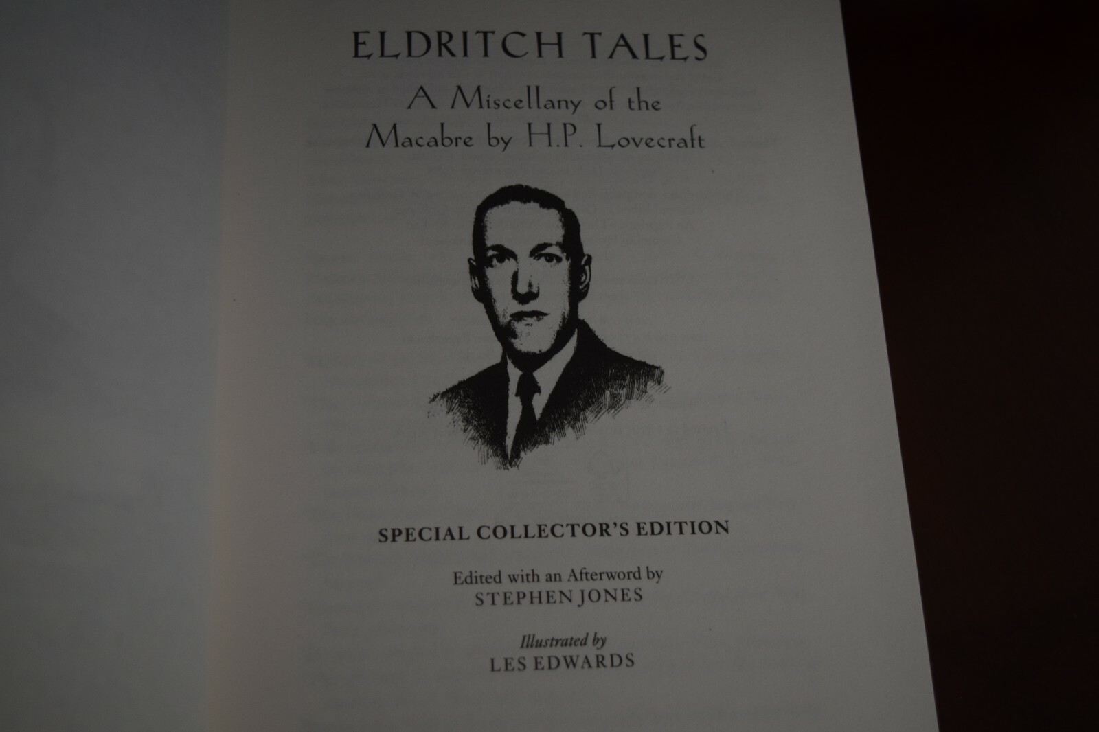 Miscellany Macabre Eldritch Tales Lovecraft New Deluxe Leather Bound Hardcover