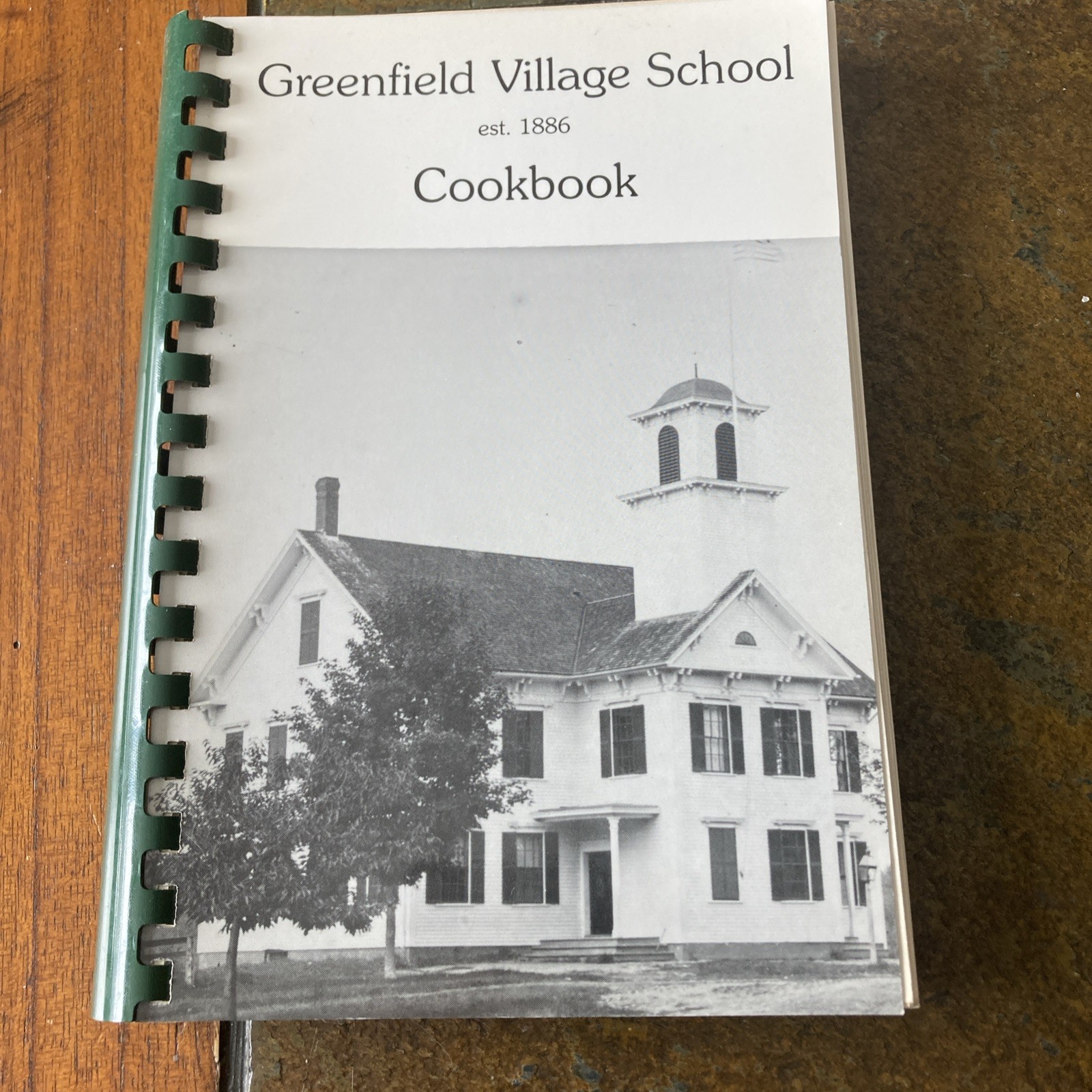 Greenfield Village School Cookbook New Hampshire 1997 Good Stuff, Genology