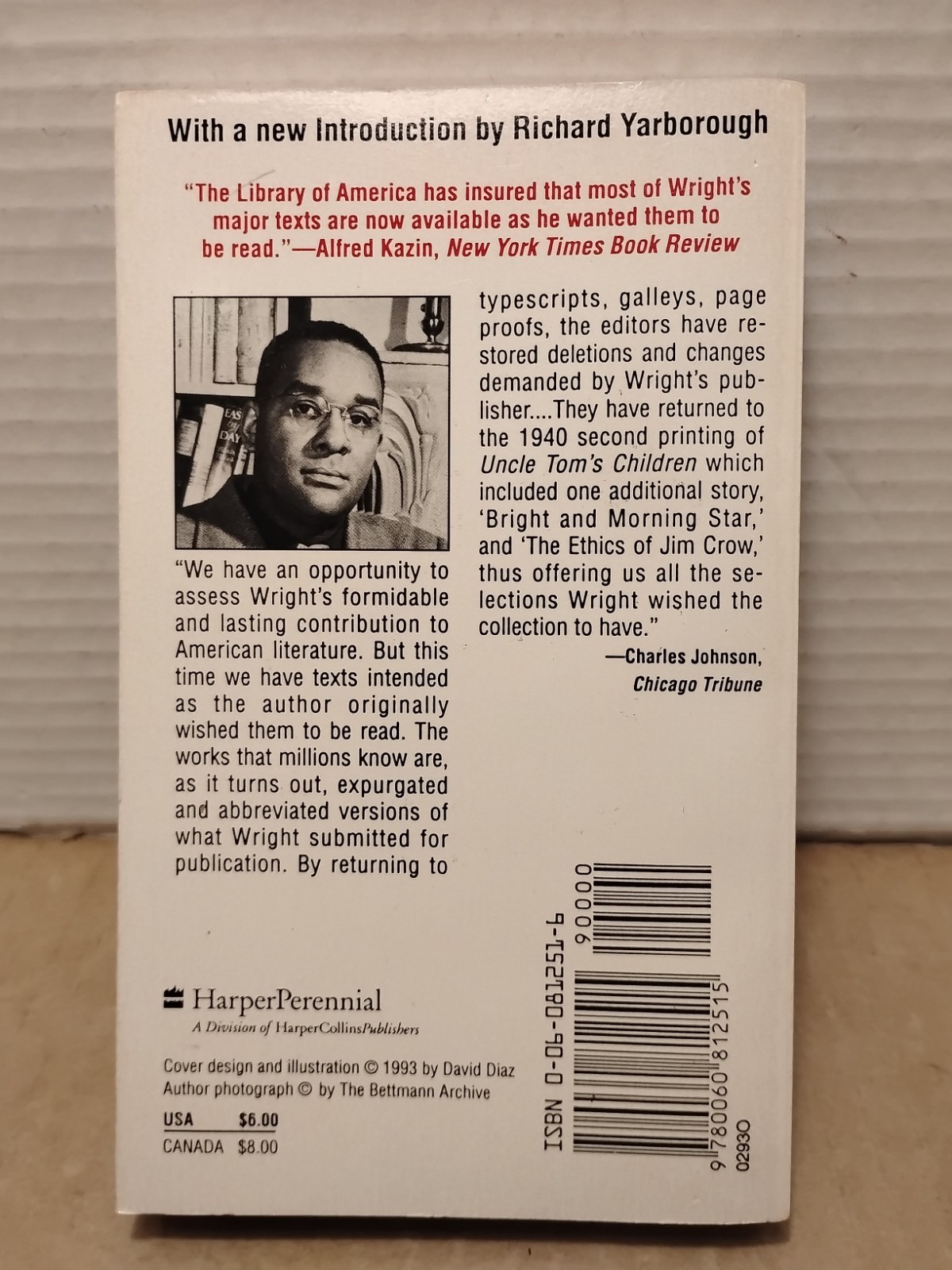 RICHARD WRIGHT – Lot of 3 Classic PBs Native Son Black Boy Uncle Tom’s Children