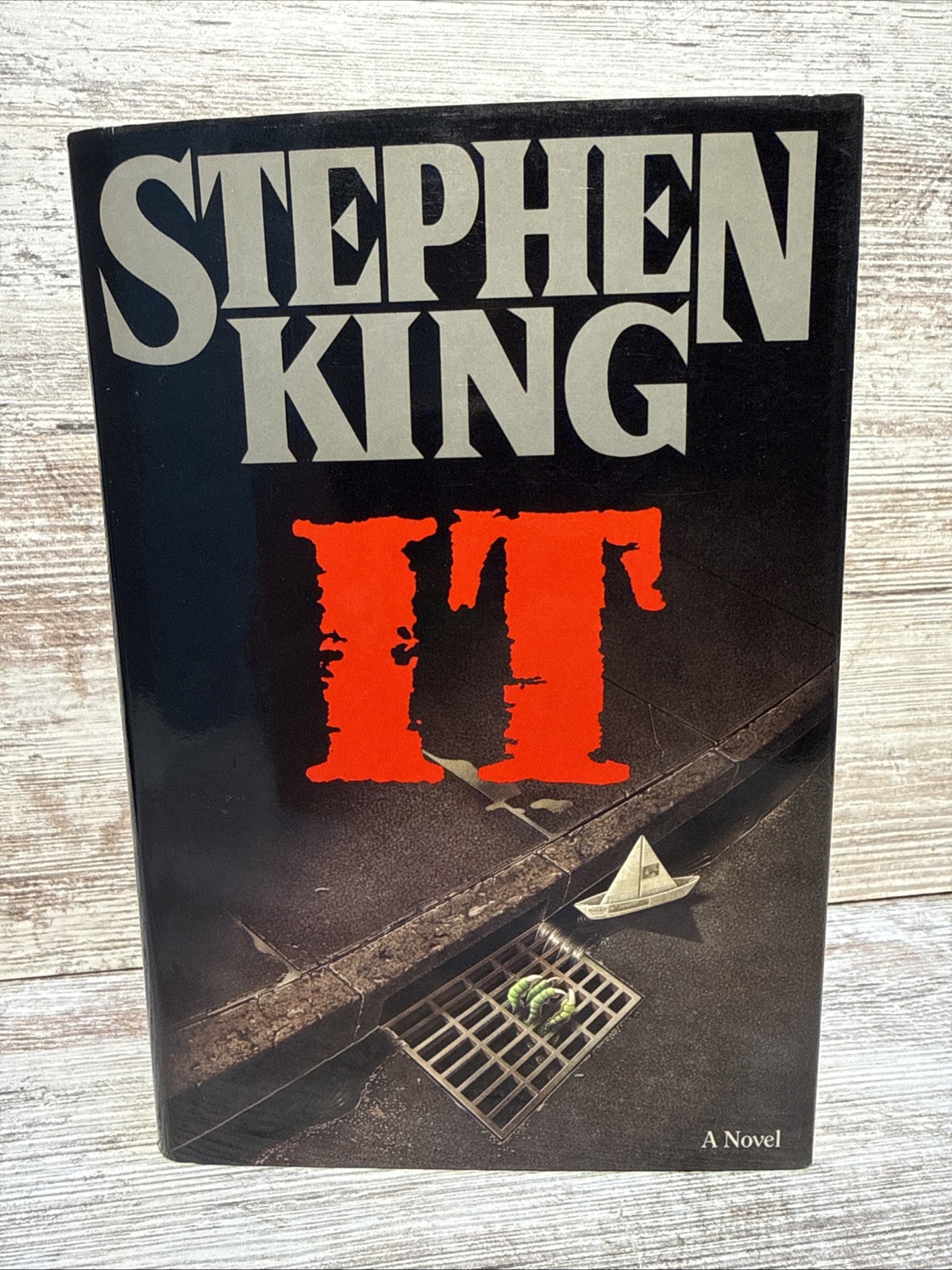 Stephen King IT $22.95 Fourth Printing September 1986 HCDJ Hardcover 4th Print