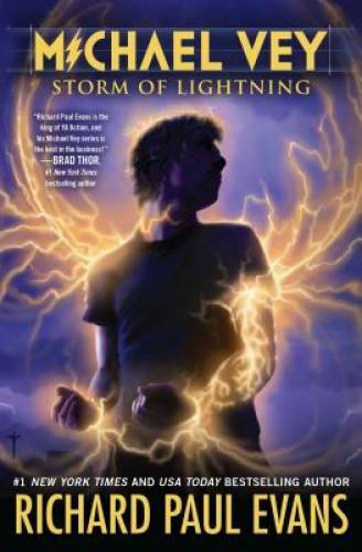 Michael Vey 5: Storm of Lightning – Hardcover By Evans, Richard Paul – GOOD