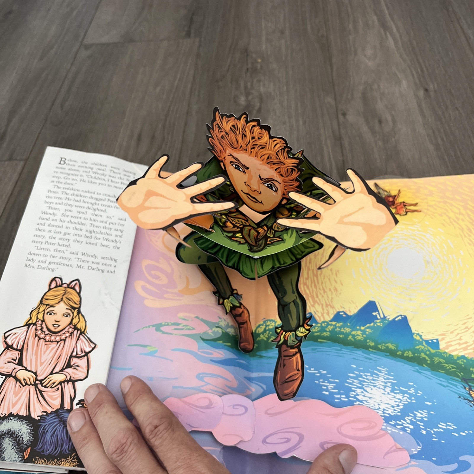 Peter Pan Pop-Up Book – Robert Sabuda 2008 1st Edition