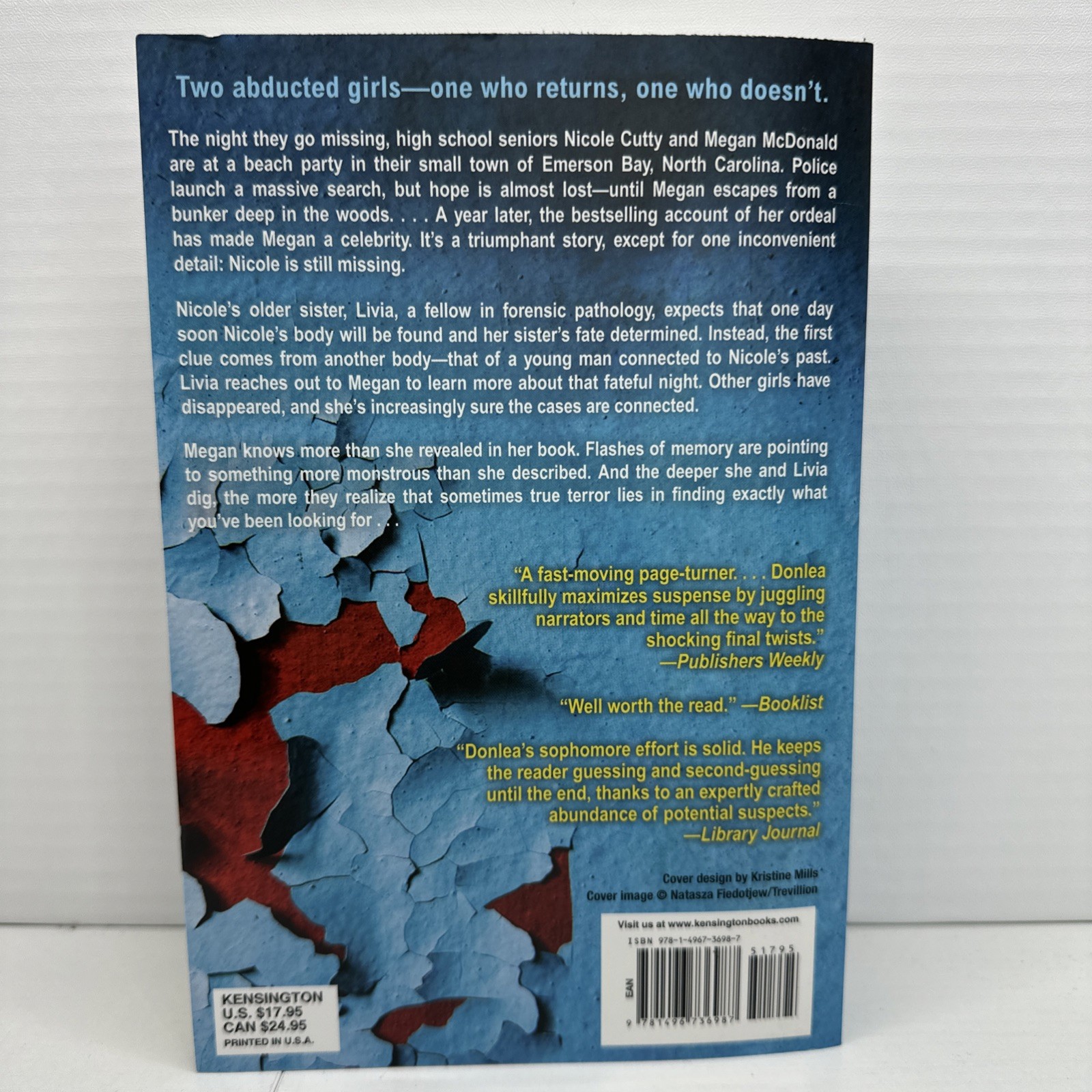 Girl Who Was Taken : A Gripping Psychological Thriller by Charlie Donlea (2021,